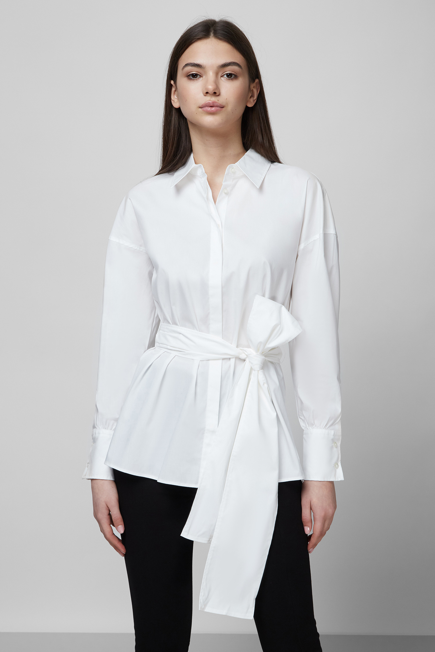 Біла сорочка для дівчат HUGO 50465081;100