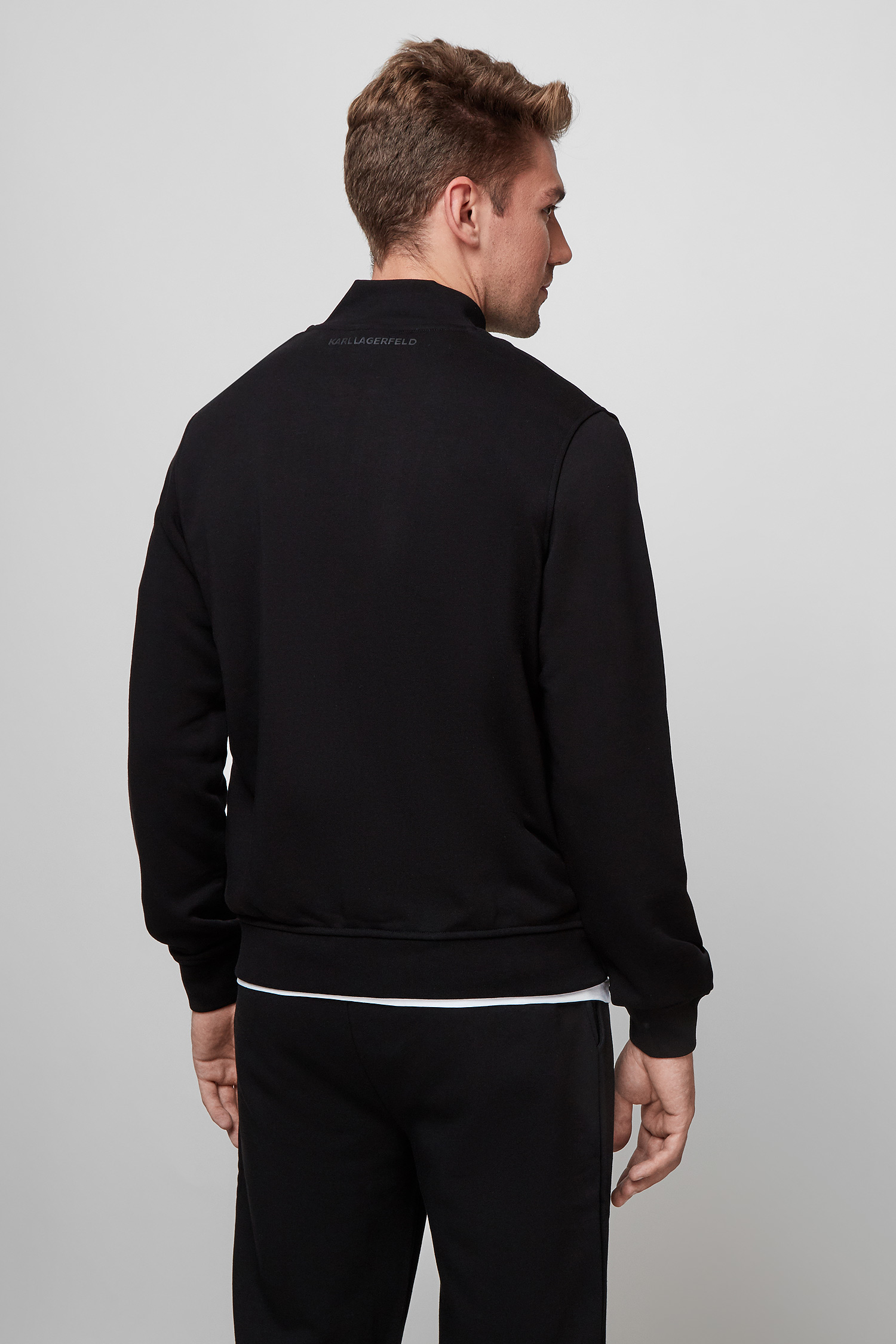 Мужская черная спортивная кофта Karl Lagerfeld 500900.705891;990