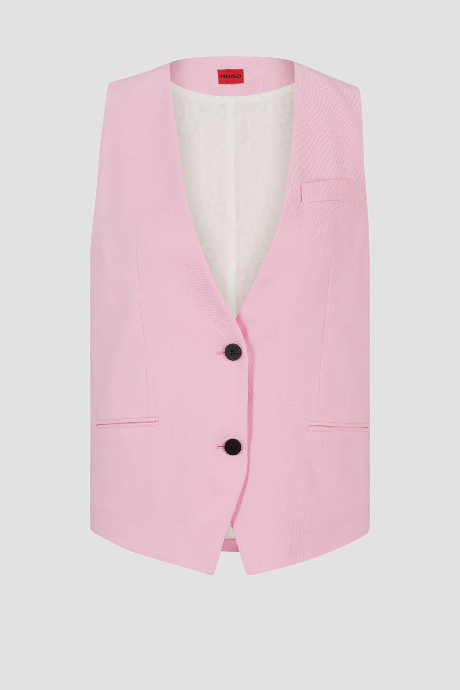 Жіночий рожевий жилет HUGO 50520940;664
