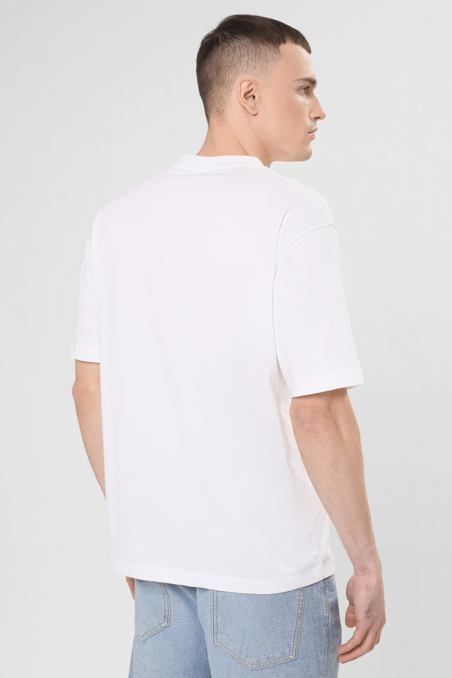 Чоловіча біла футболка HUGO 50564572;100