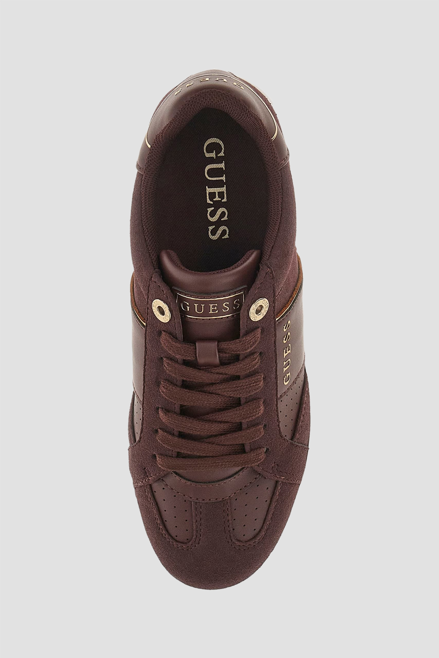 Женские бордовые сникерсы Guess FLFJR8.PEL12;WINE