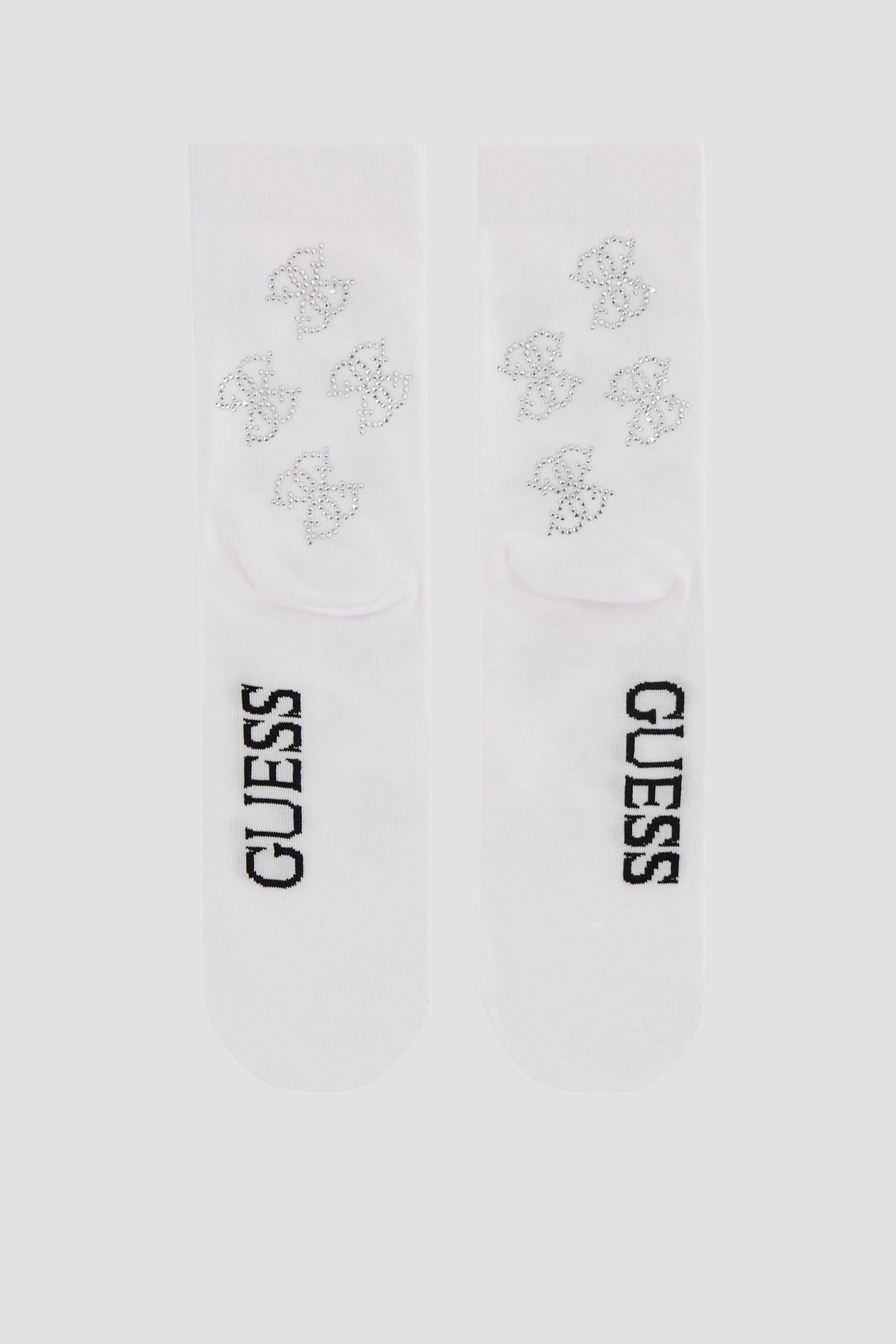 Женские белые носки Guess O3YY01.KBZU0;G011