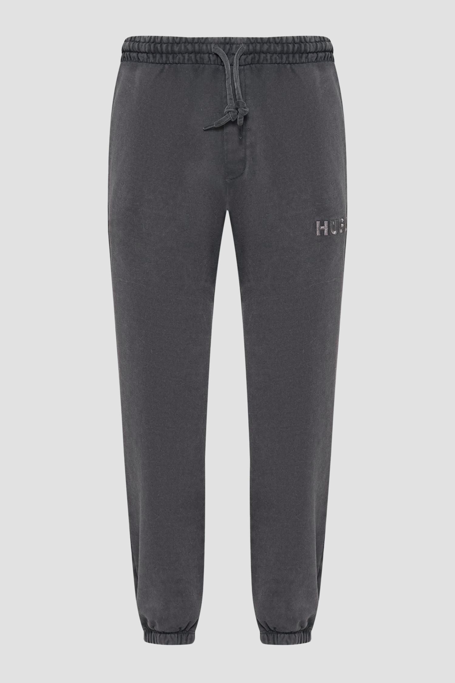 Мужские темно-серые спортивные брюки HUGO 50546385;017
