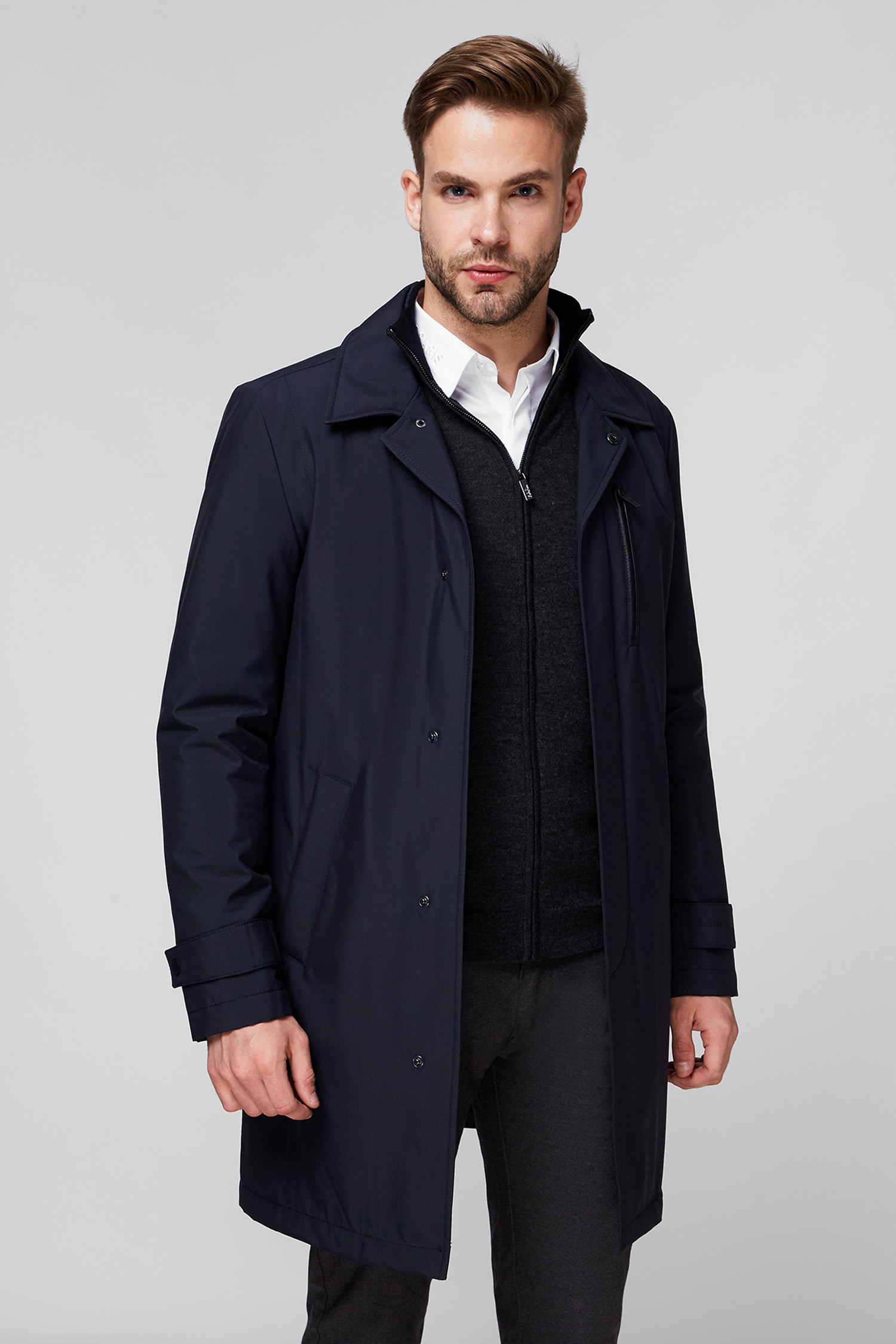 Мужское темно-синяя куртка Karl Lagerfeld 502540.455011;690