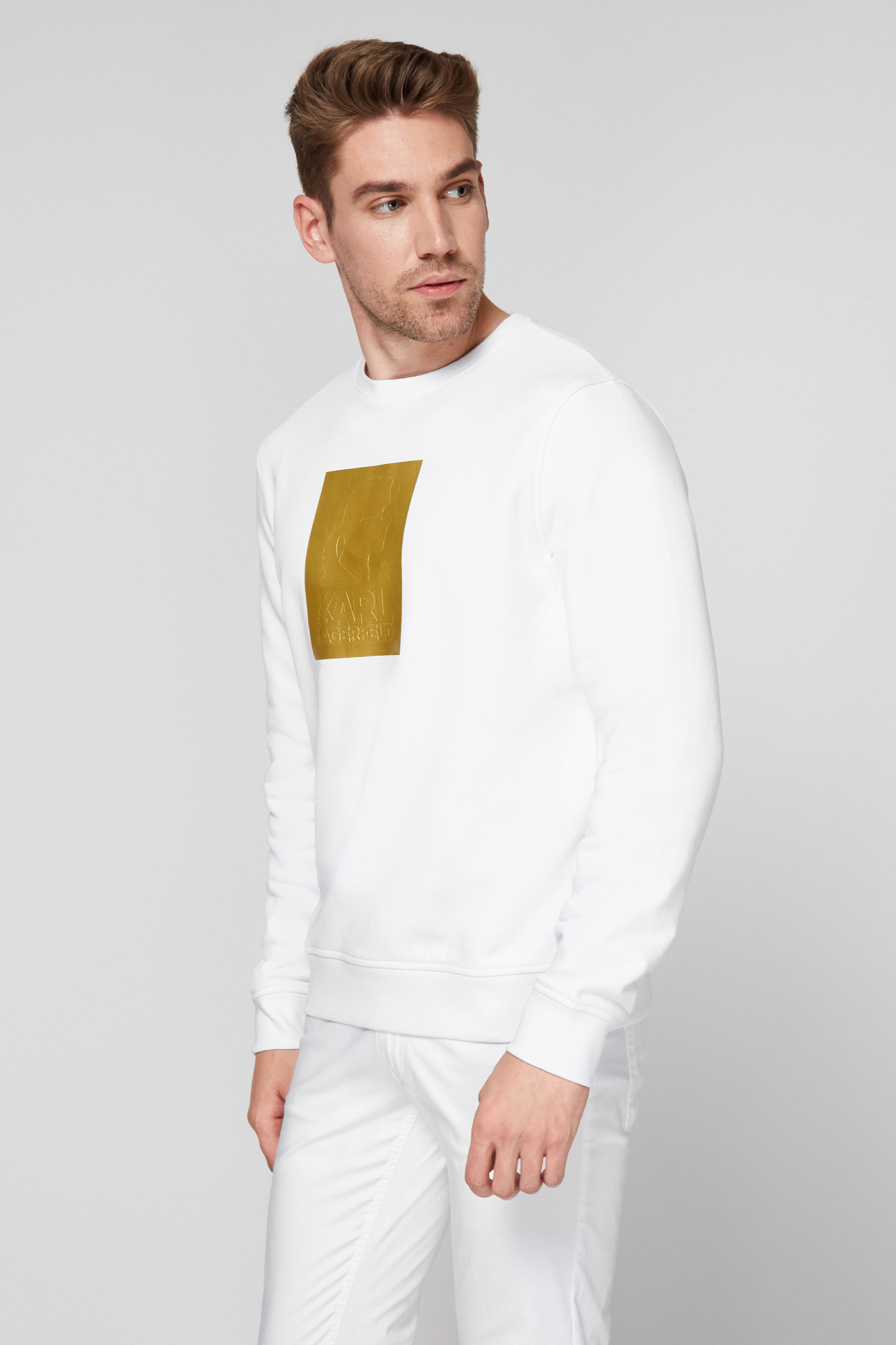 Чоловічий білий світшот Karl Lagerfeld 511900.705081;10