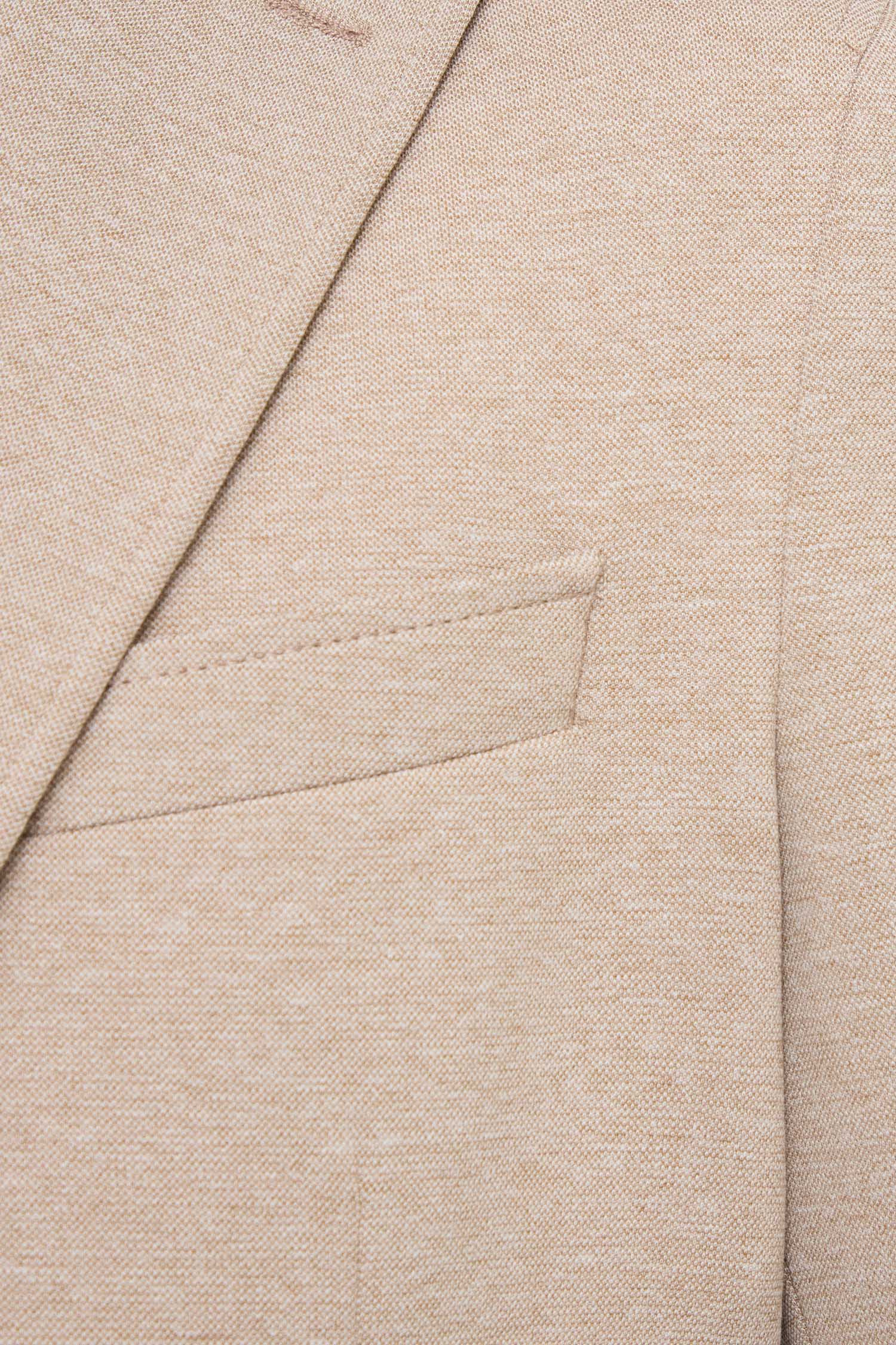 Мужской бежевый блейзер BOSS 50562499;252