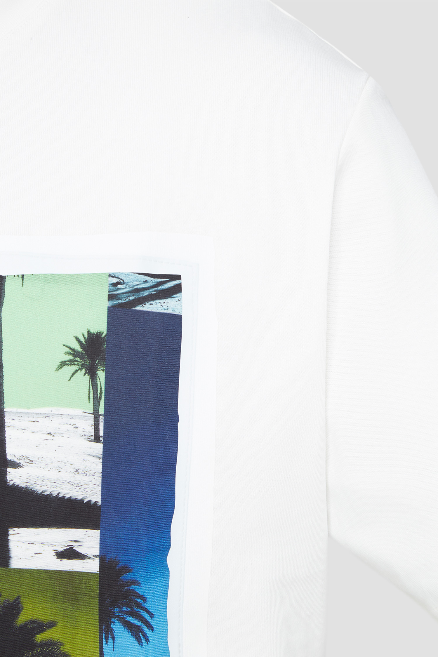 Мужская белая футболка Antony Morato MMKS02387.FA100239;1011