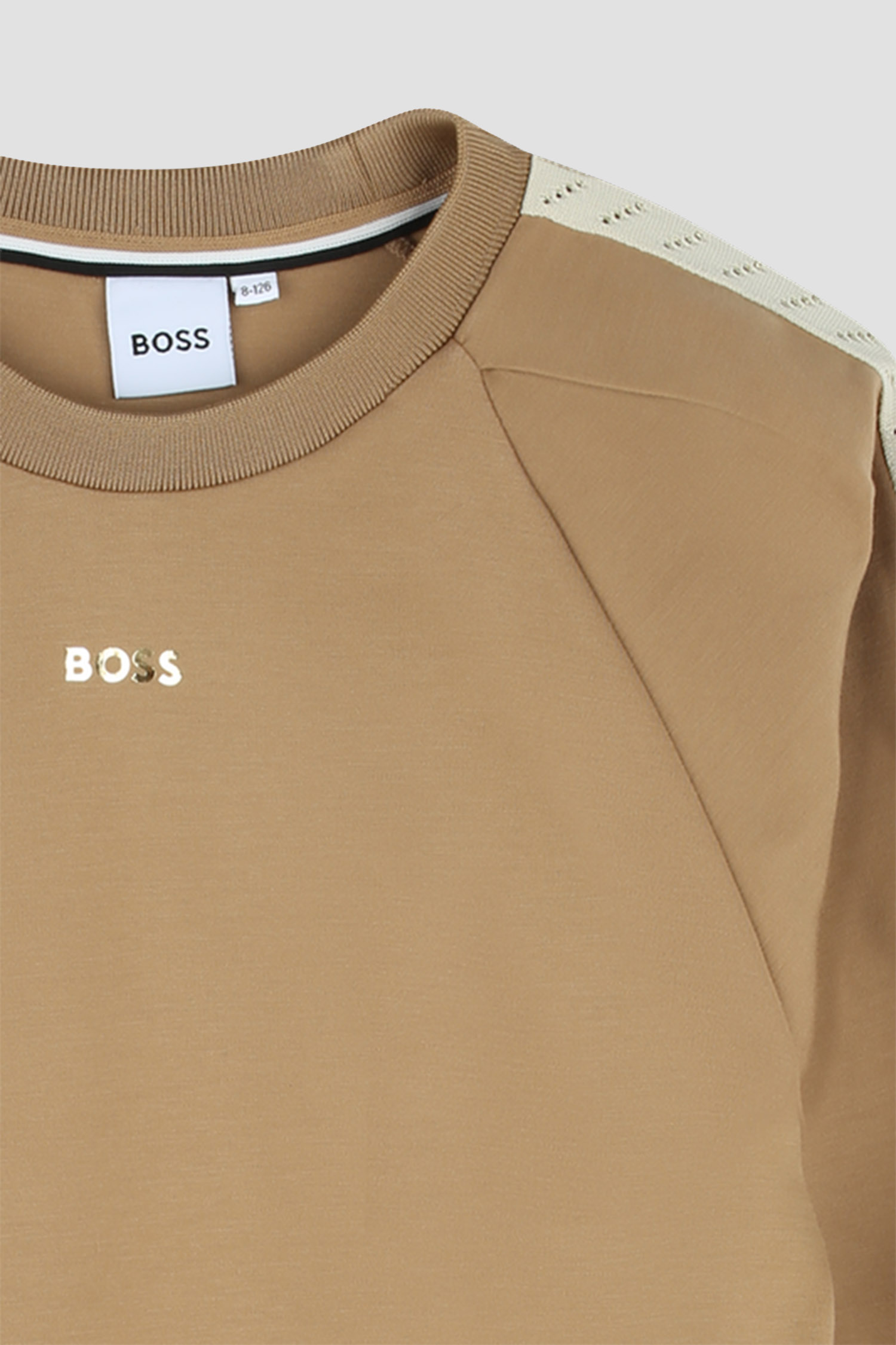 Дитячий бежевий світшот BOSS kids J52422;269