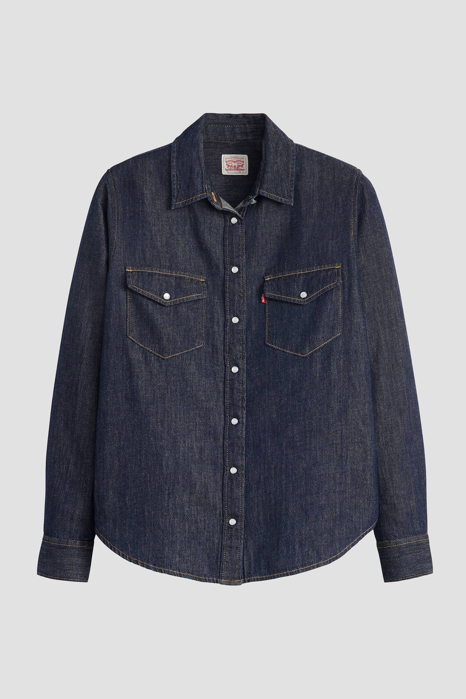 Жіноча темно-синя джинсова сорочка Levi’s® 16786;0101