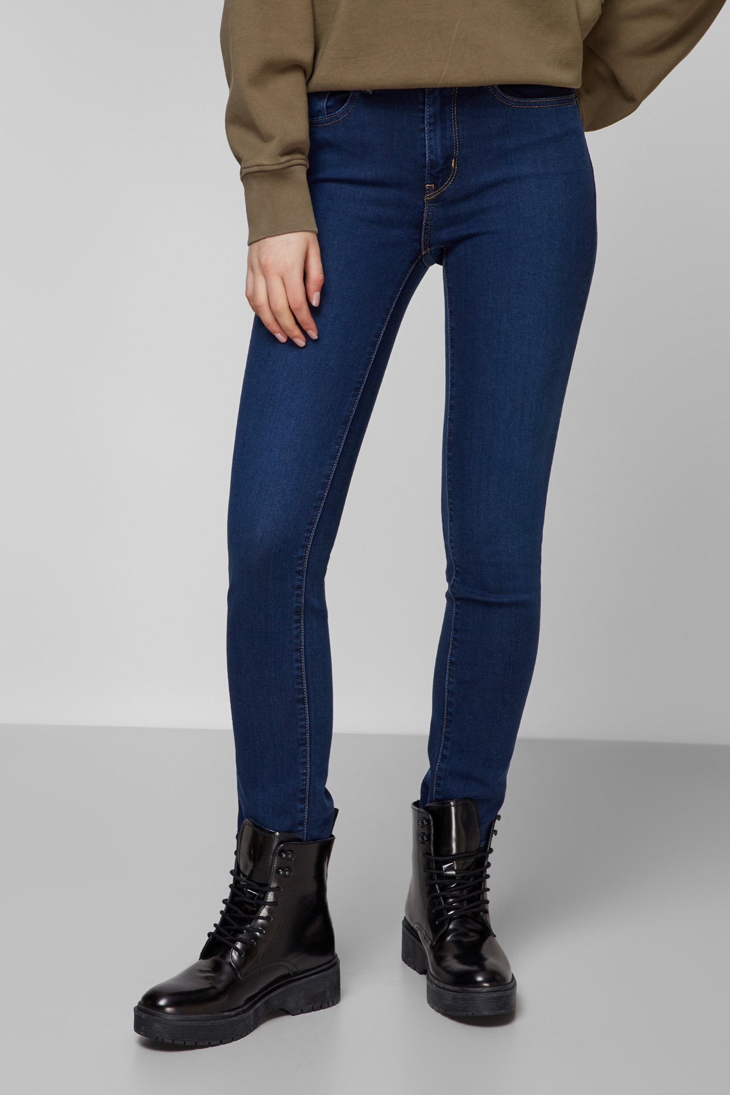 Синие джинсы для девушек724™ High-Rise Straight Levi’s® 18883;0105