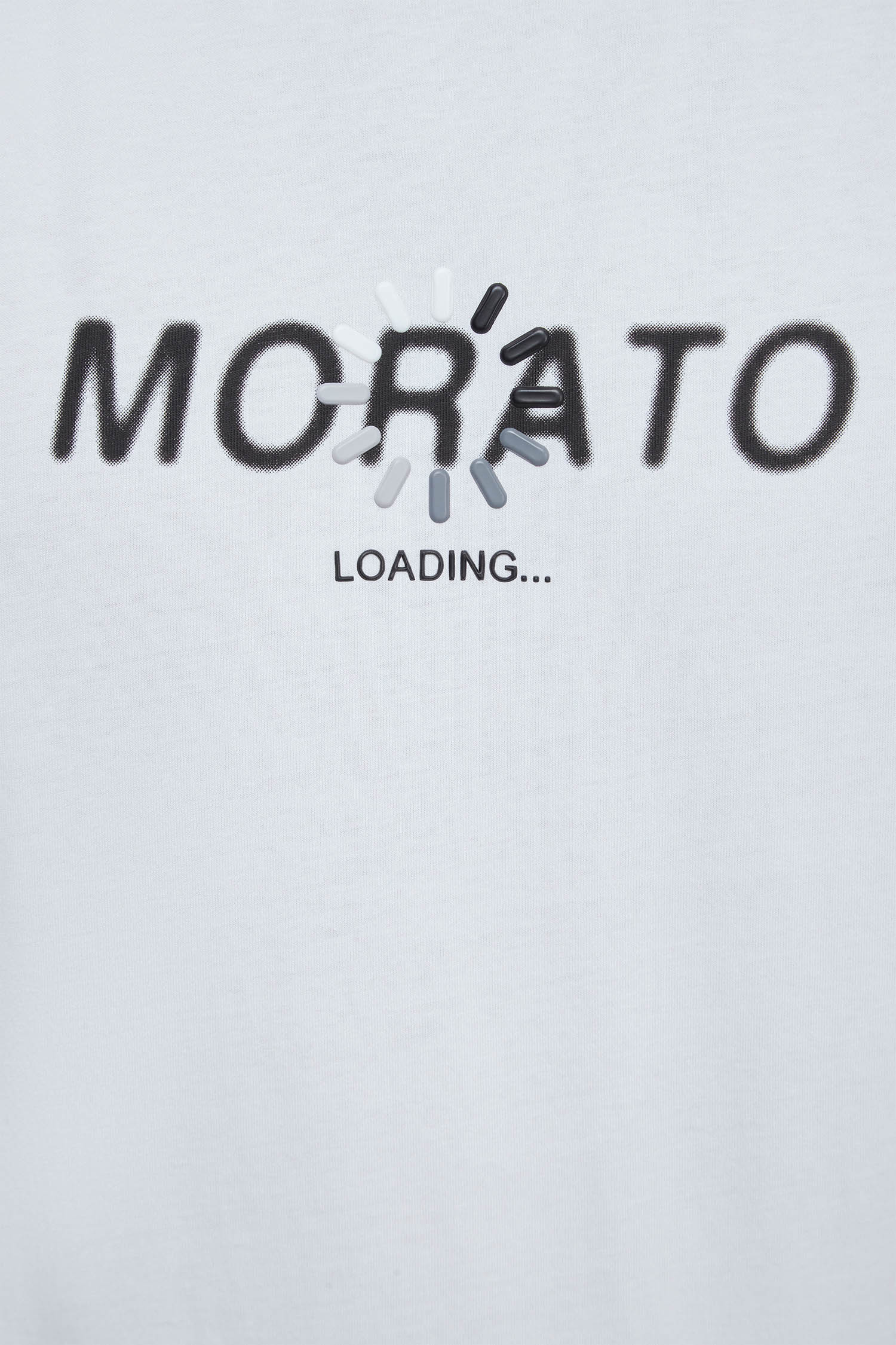 Мужская белая футболка Antony Morato MMKS02358.FA100144;1000