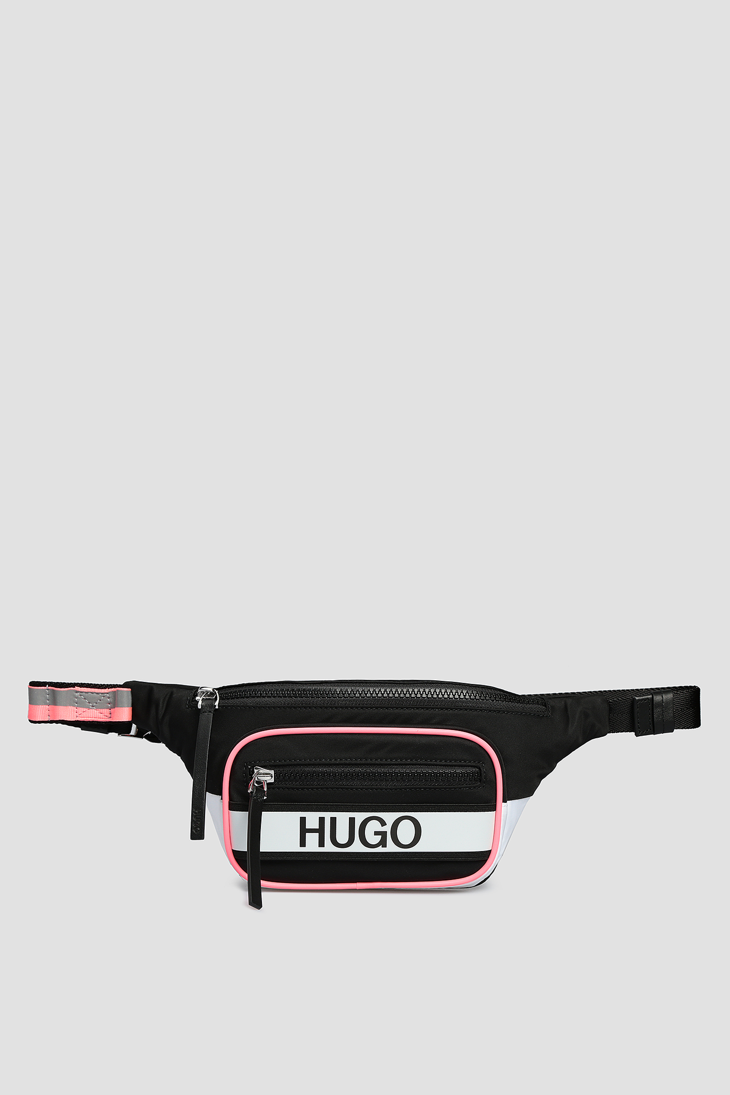 Женская черная поясная сумка HUGO 50428596;002