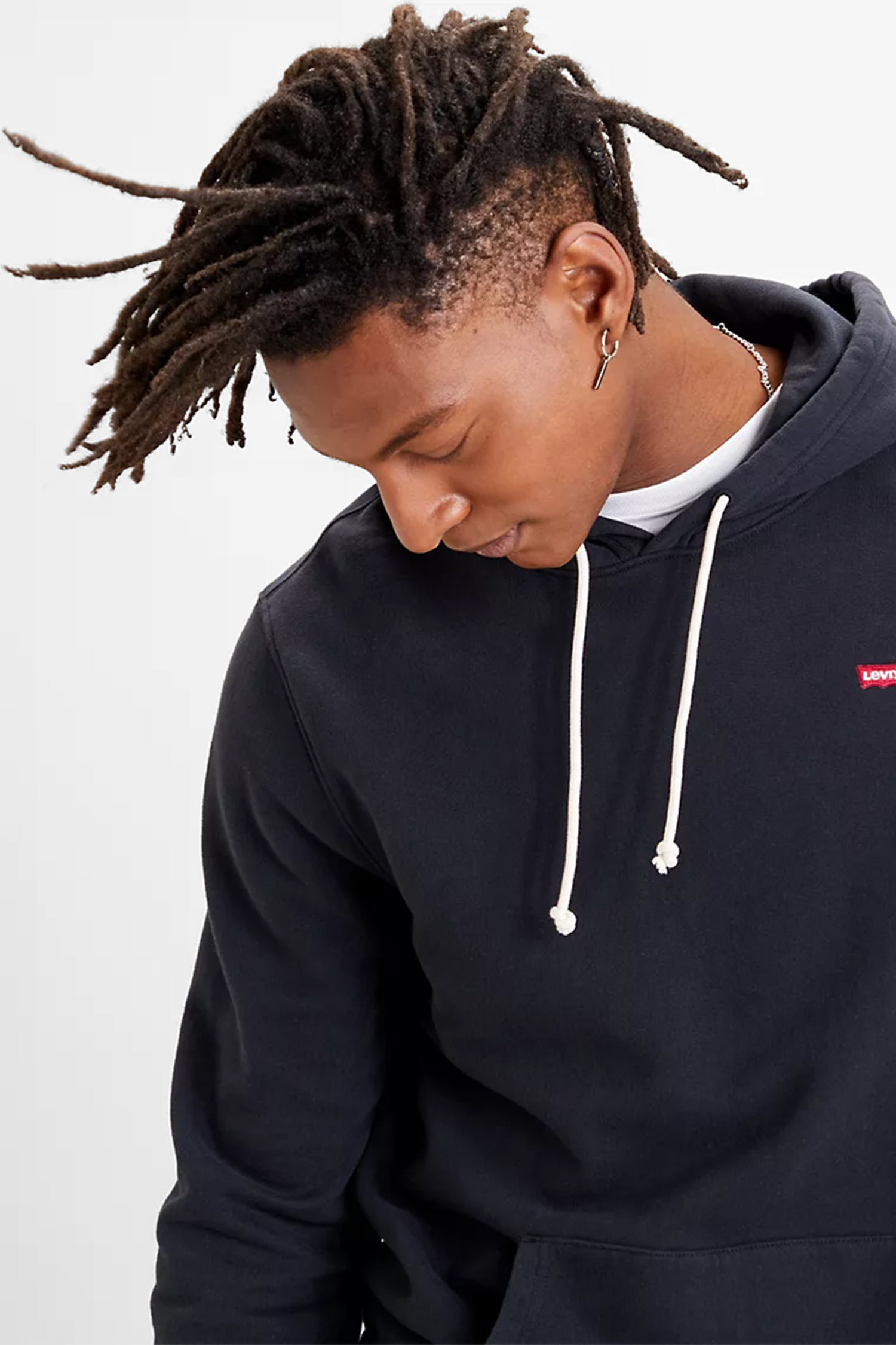 Мужское черное худи Levi’s® 34581;0001 — Ultrashop