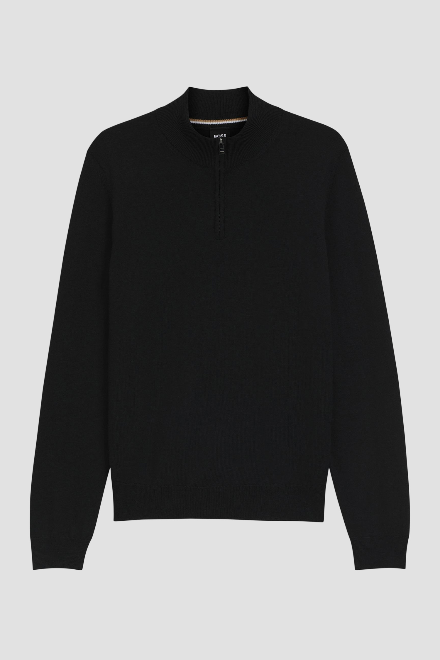 Чоловіча чорна вовняна кофта BOSS 50528300;001