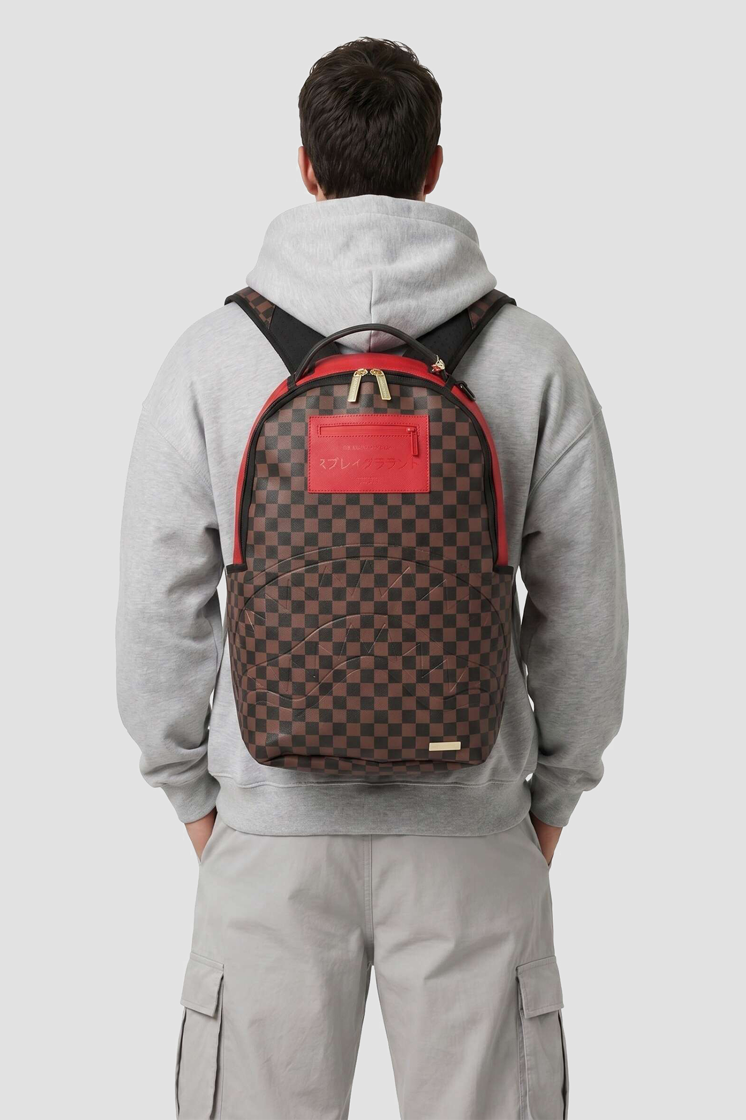 Рюкзак в клетку SPRAYGROUND 910B8571NSZ;0