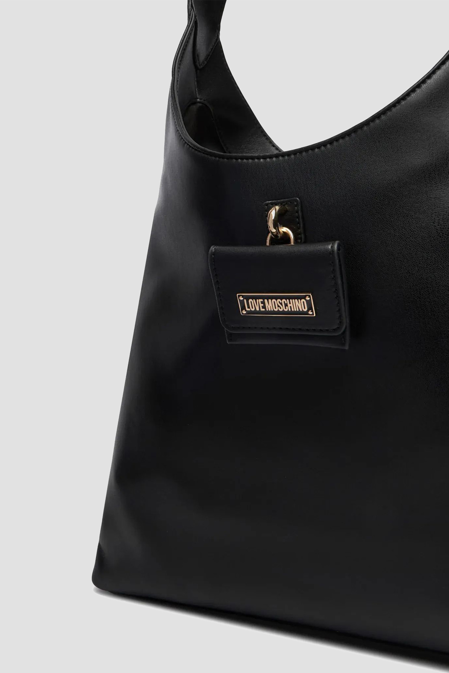 Женская черная сумка Moschino JC4393PP0N.KN0;000