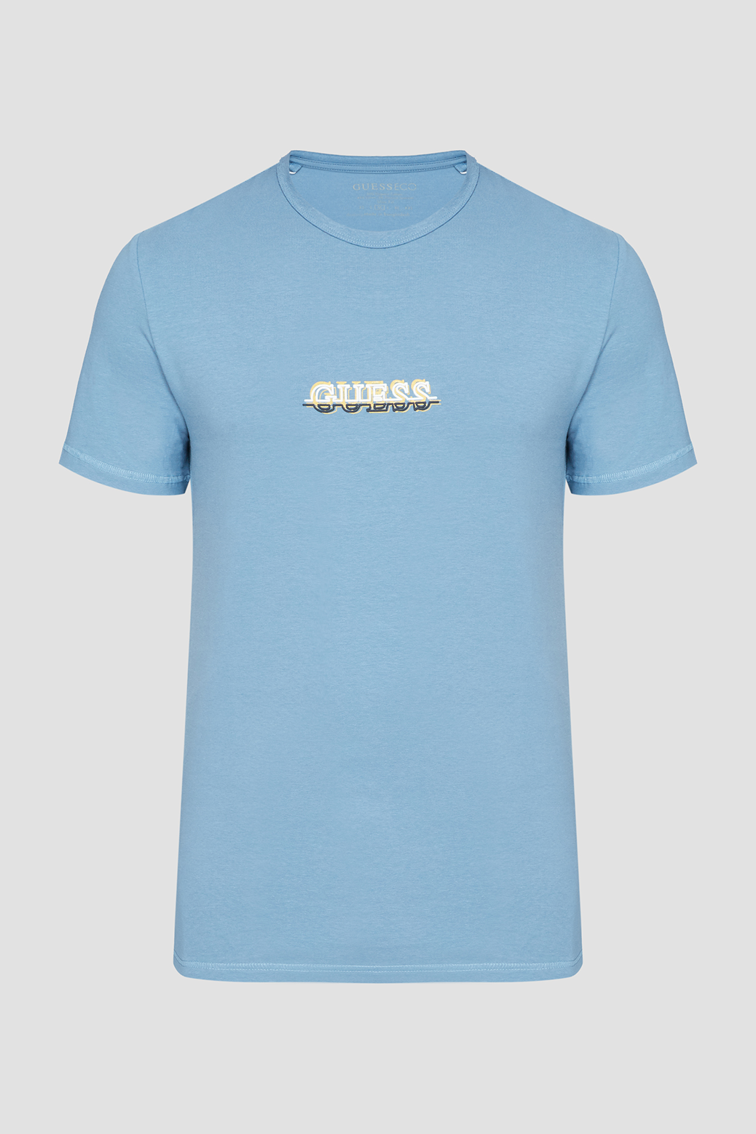Чоловіча блакитна футболка Guess M3RI11.J1314;G7EH