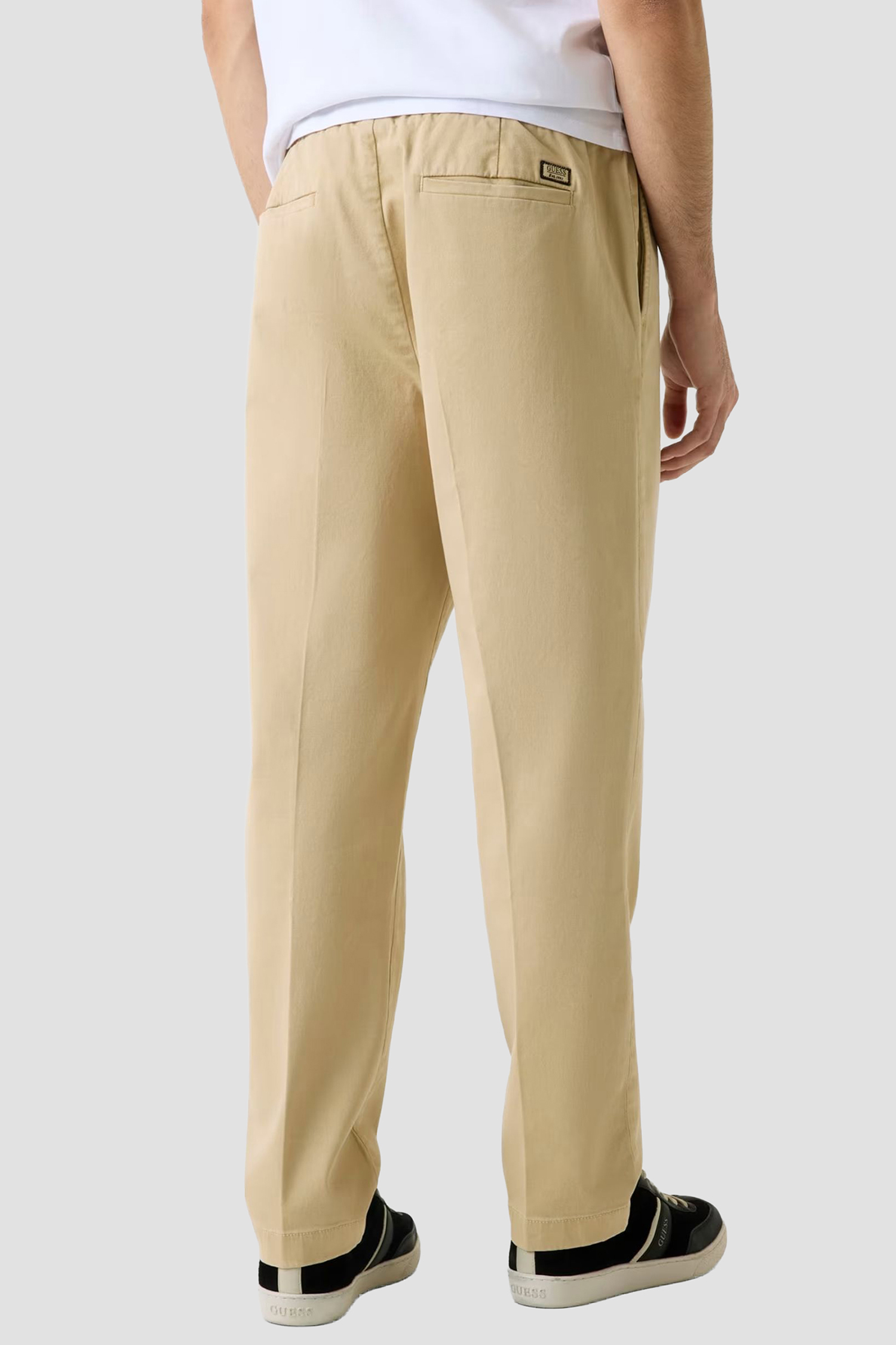 Мужские бежевые брюки Guess M6RB79.WK41A;G1DR