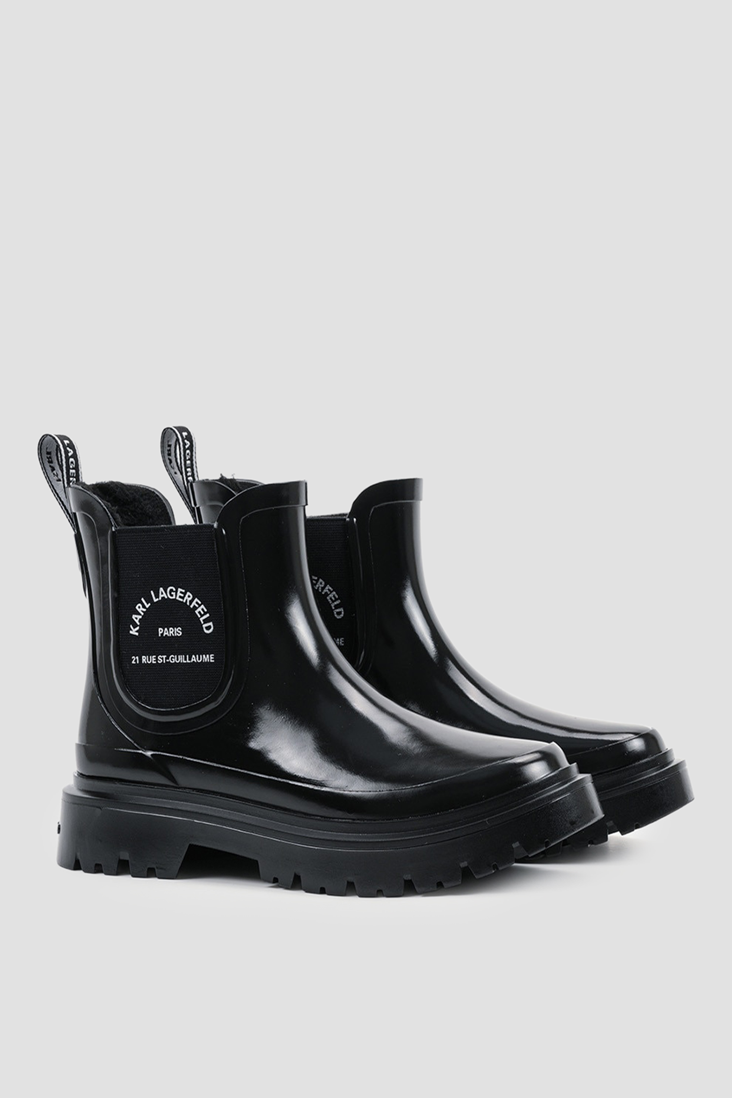 Жіночі чорні челсі Karl Lagerfeld KL47140;V00