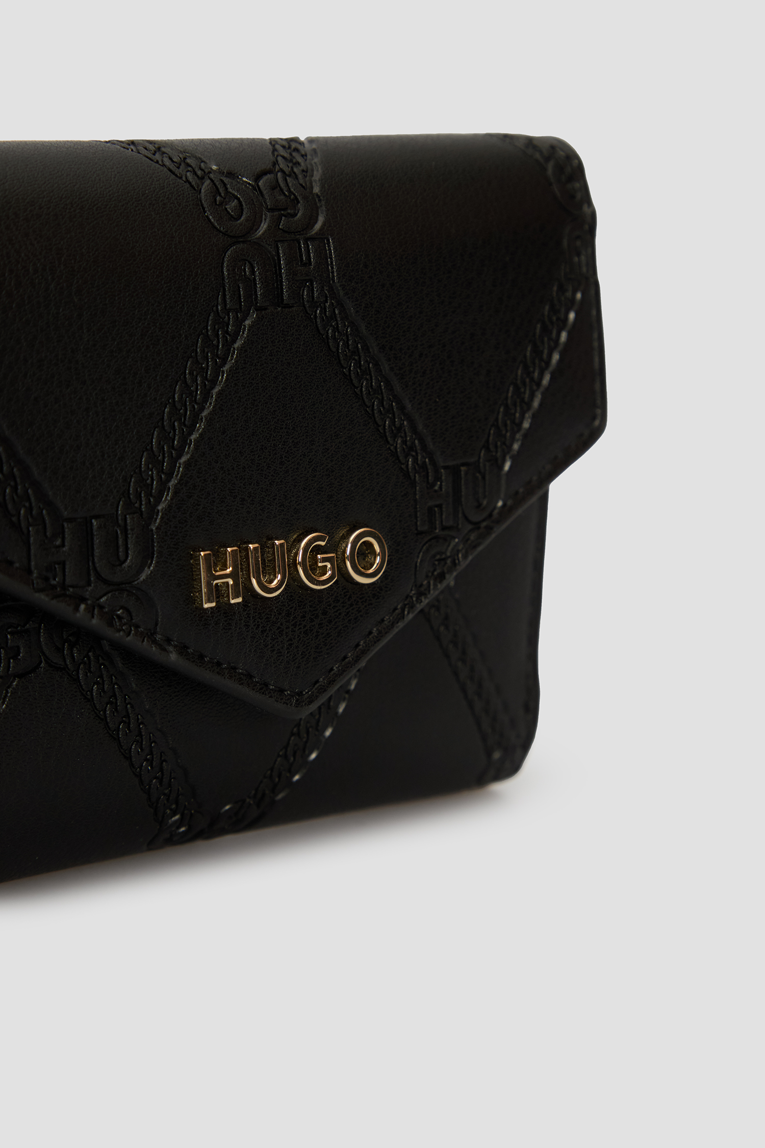 Женский черный кошелек HUGO 50535929;001