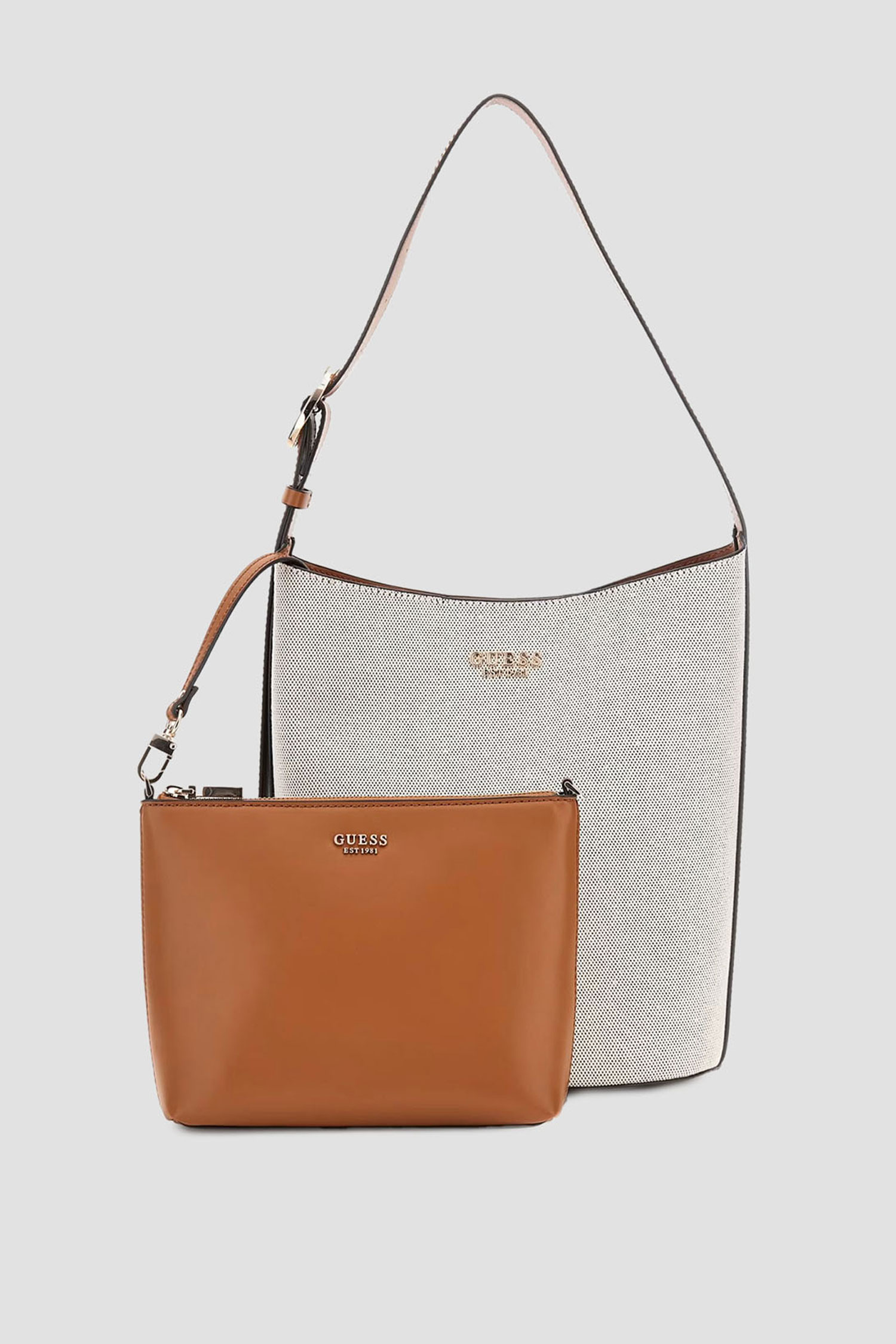 Женская белая сумка Guess HWAG96.62040;NRC