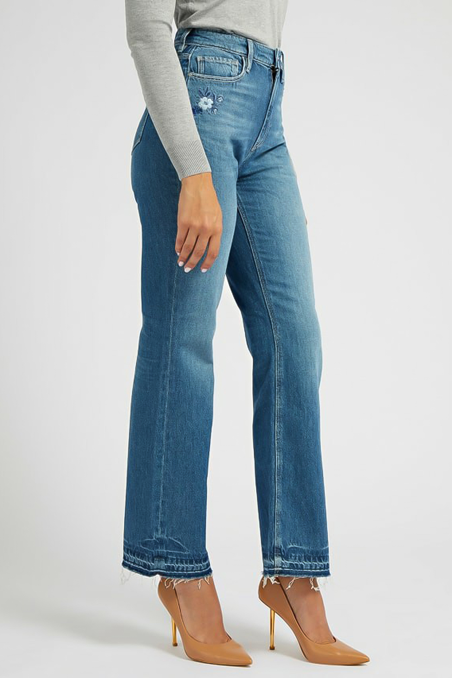 Жіночі сині джинси Guess W2YA33.D4PX2;EMEF