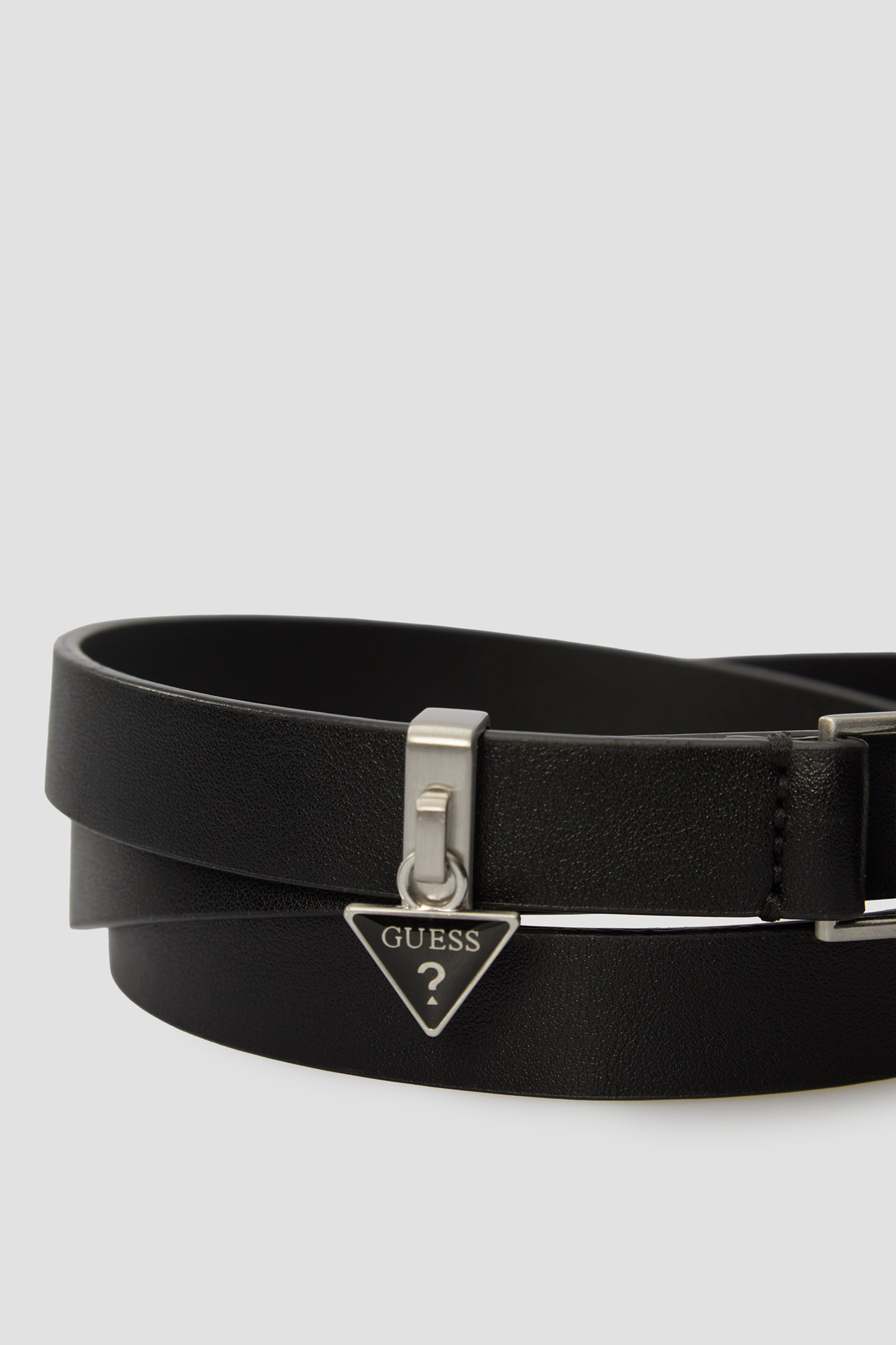 Женский черный ремень Guess W4BZ20.WGMY0;JBLK