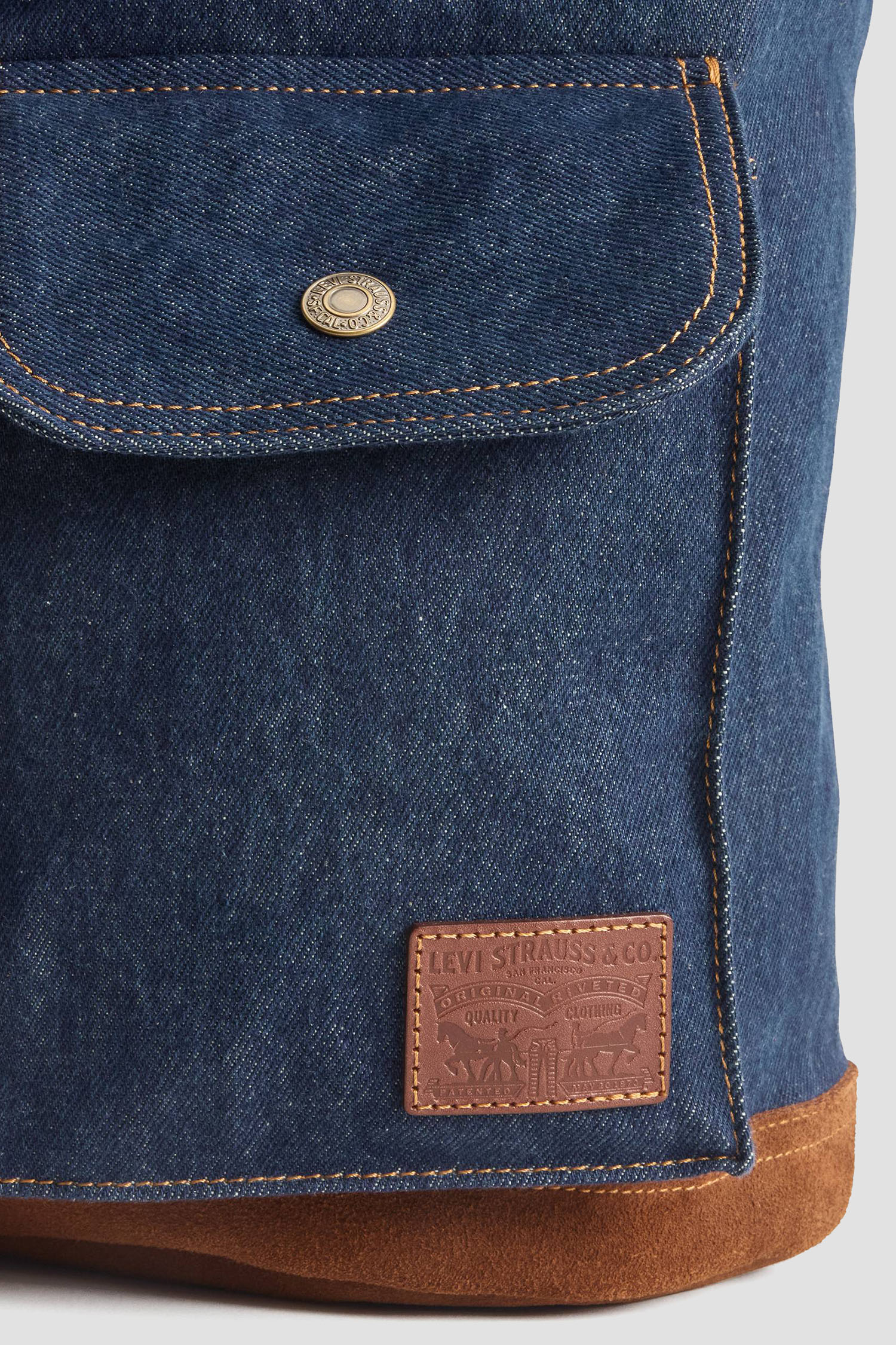 Чоловічий темно-синій джинсовий рюкзак Levi’s® 002GW;0000