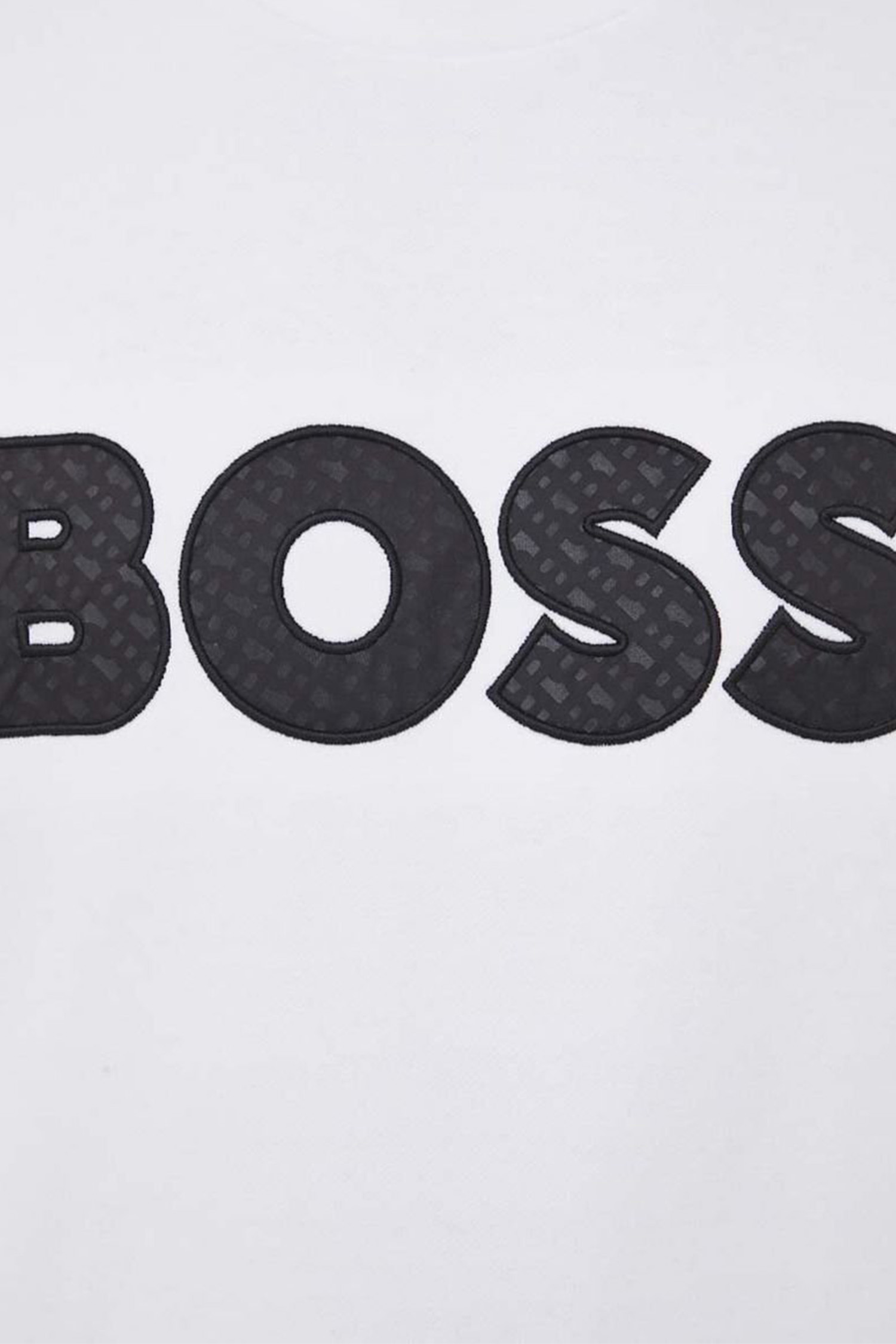 Мужской белый свитшот BOSS 50494091;100