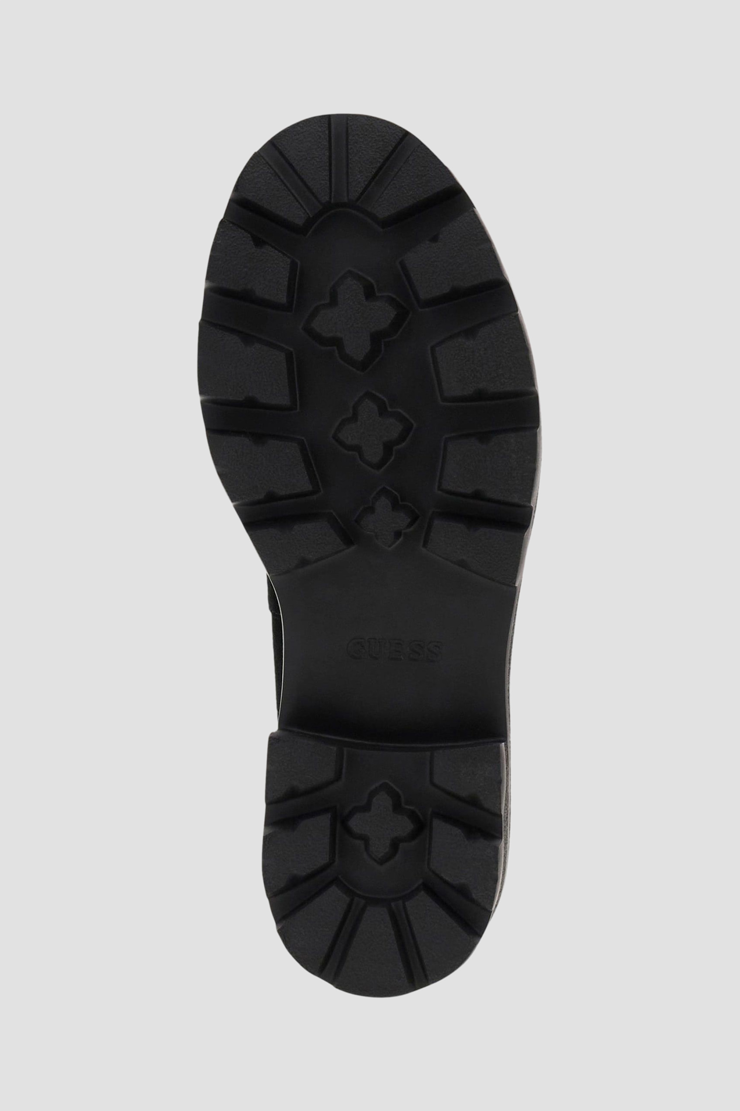 Женские черные замшевые лоферы Guess FLFYKY.SUE14;BLKBL