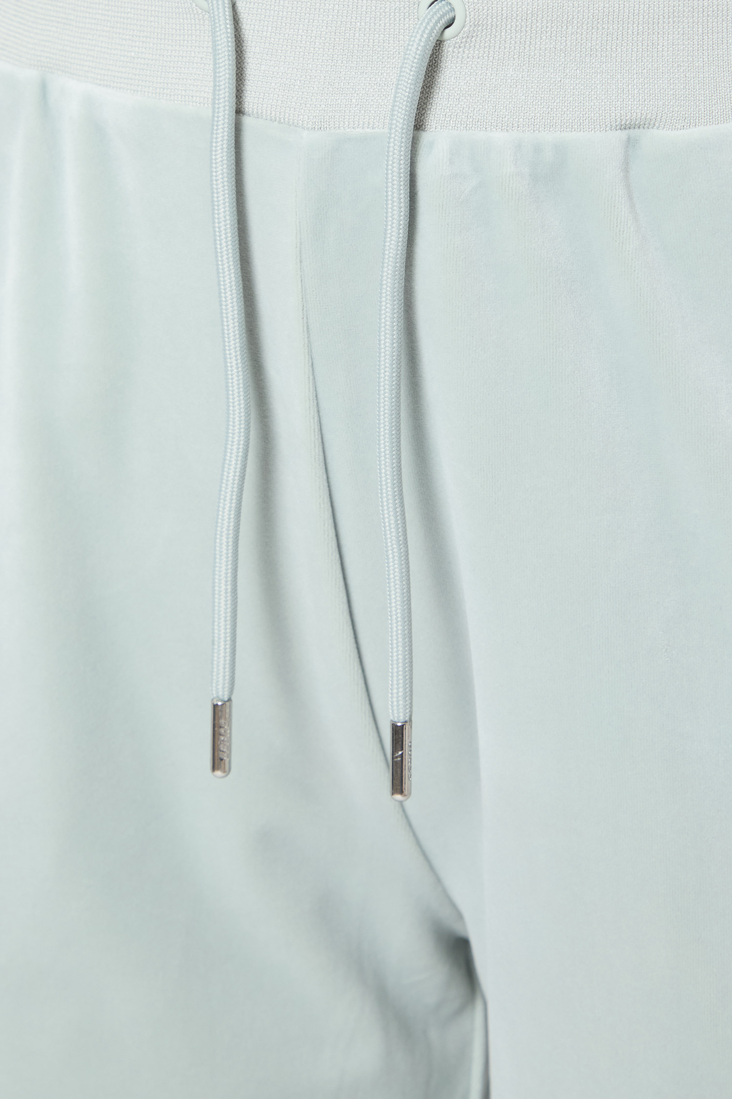 Женские мятные велюровые спортивные брюки Guess V3BB26.K0232;G8GA