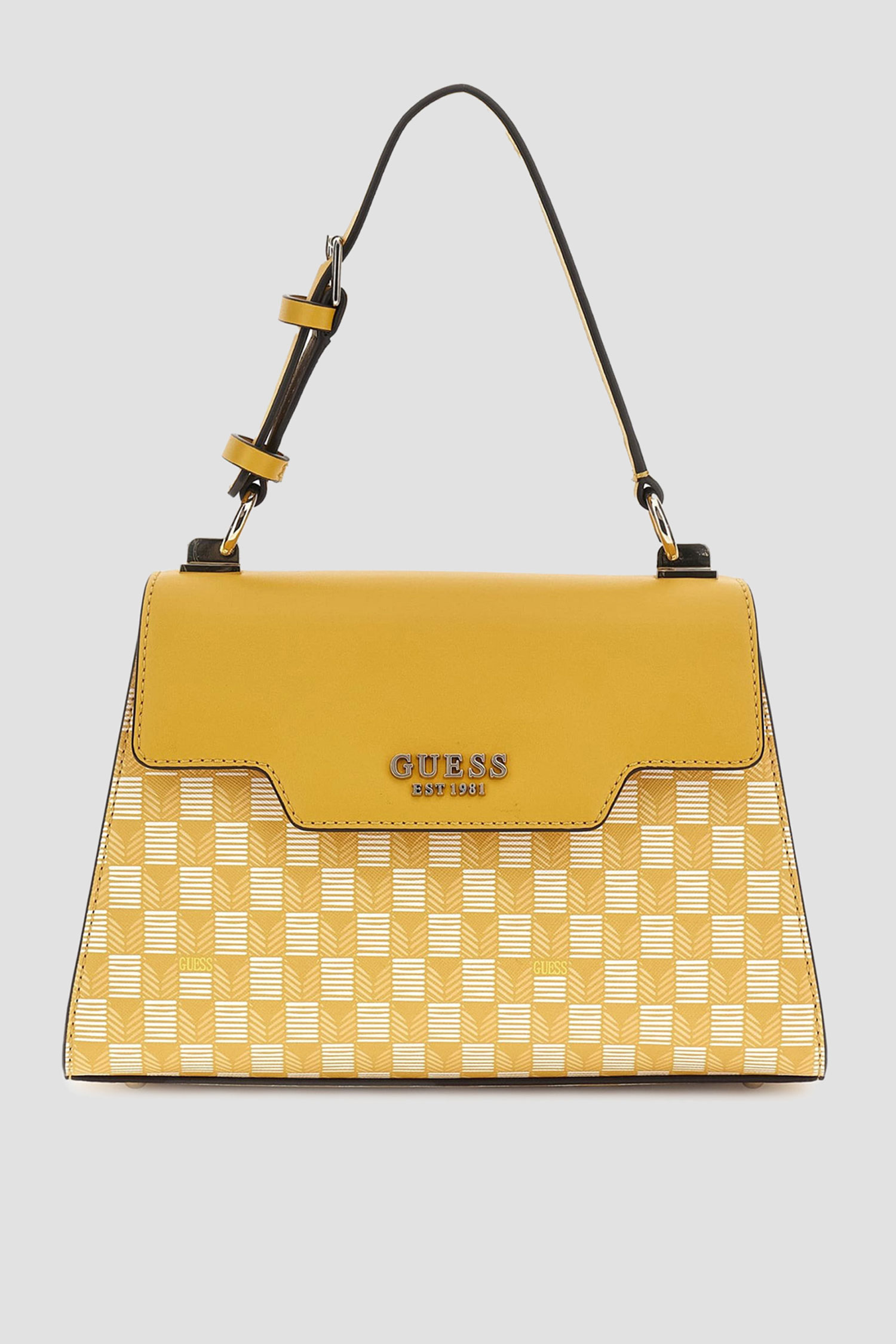 Женская желтая сумка Guess HWJT87.40200;YWL
