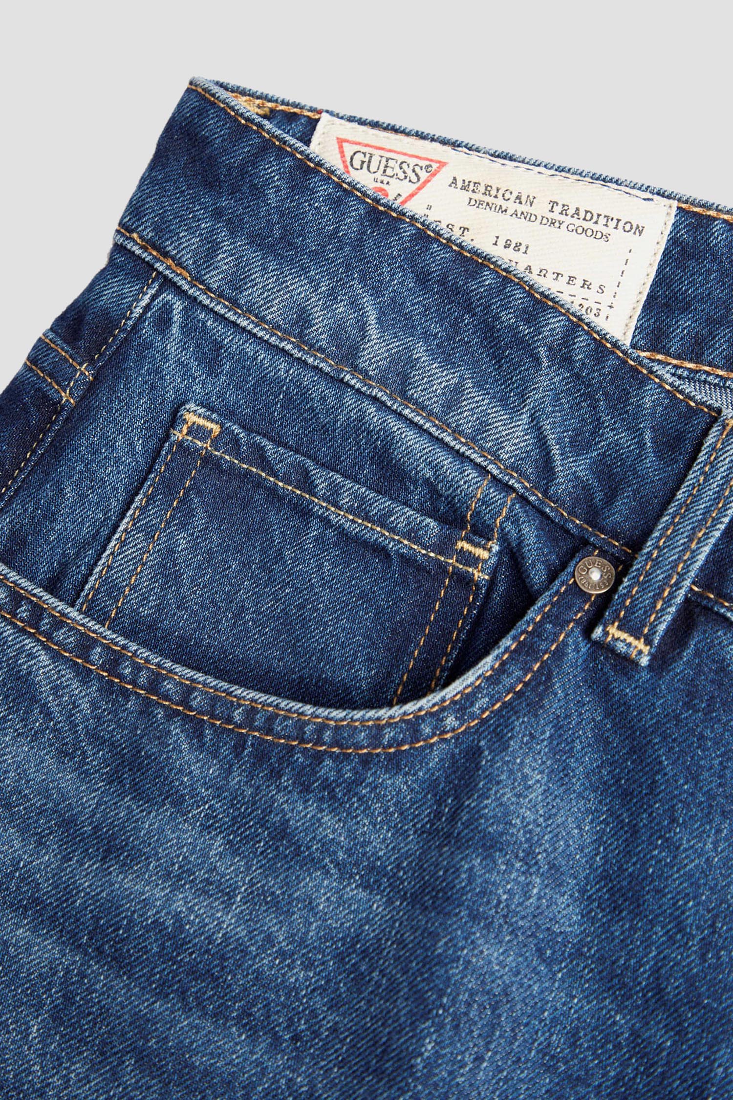 Чоловічі сині джинси Guess M3YA14.D4T9H;CRO1