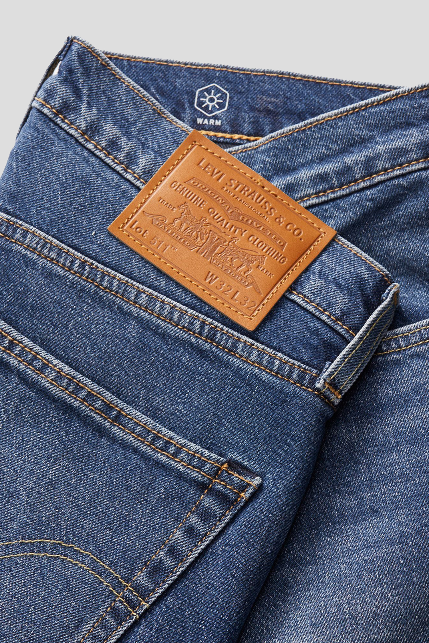 Мужские синие джинсы 511® Slim Levi’s® 04511;5949