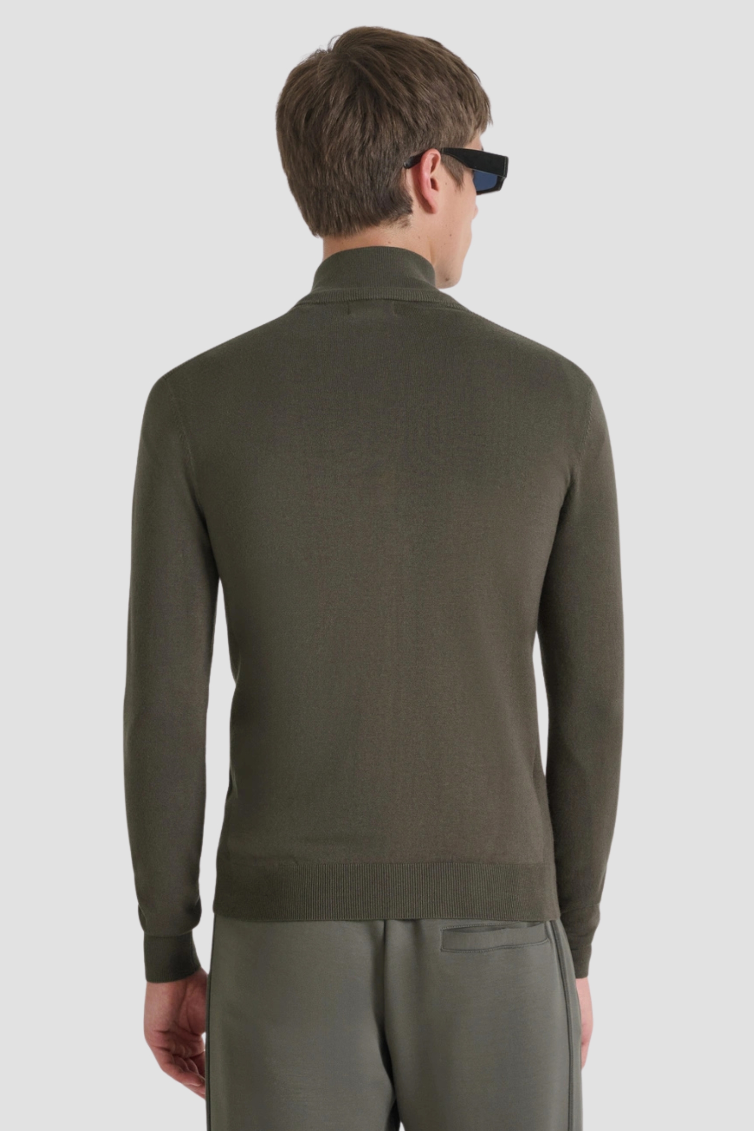 Чоловічий темно-коричневий кардиган Antony Morato MMSW01441.YA500002;4089