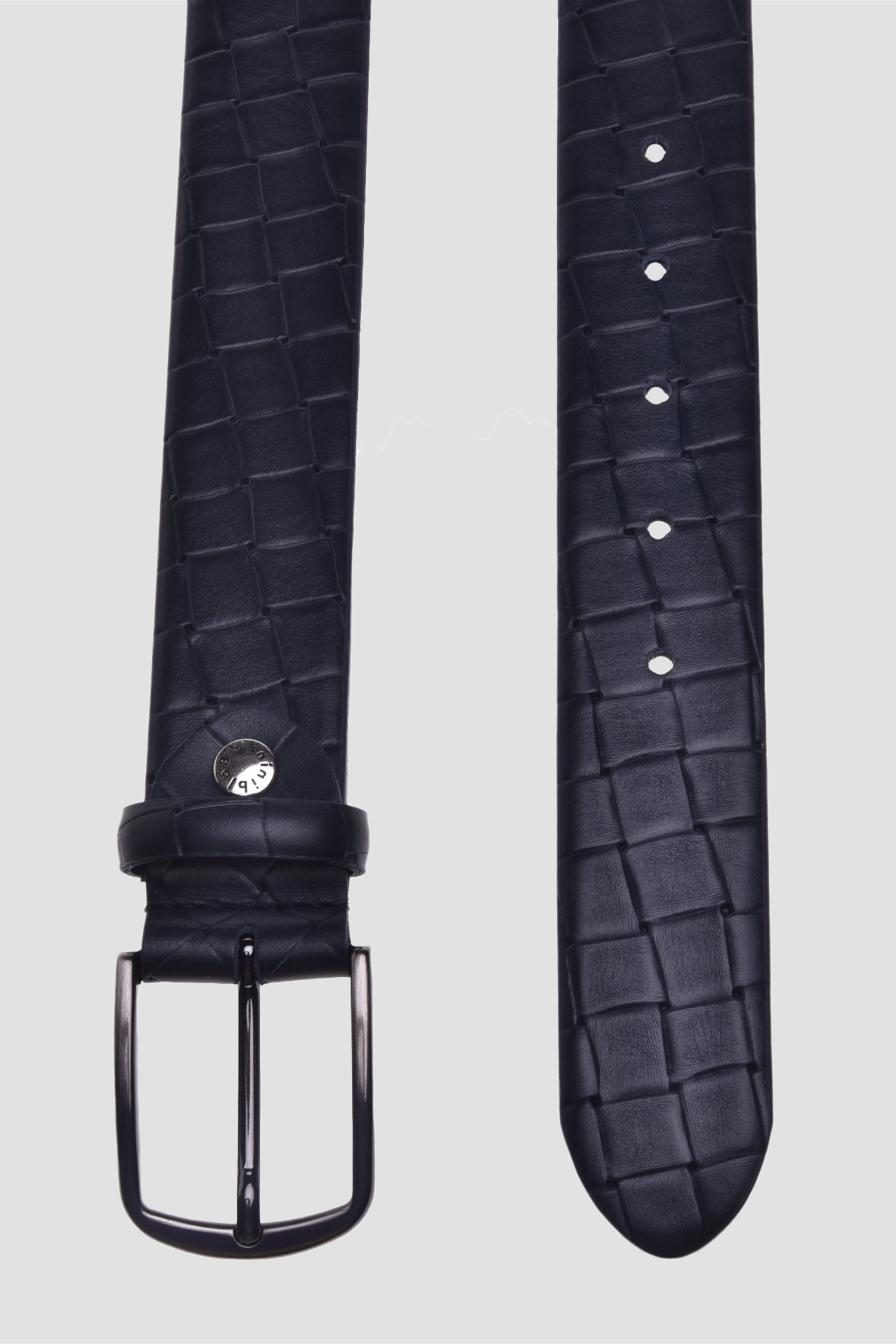 Чоловічий темно-синій шкіряний ремінь BALDININI H4E005XXVITE;1500