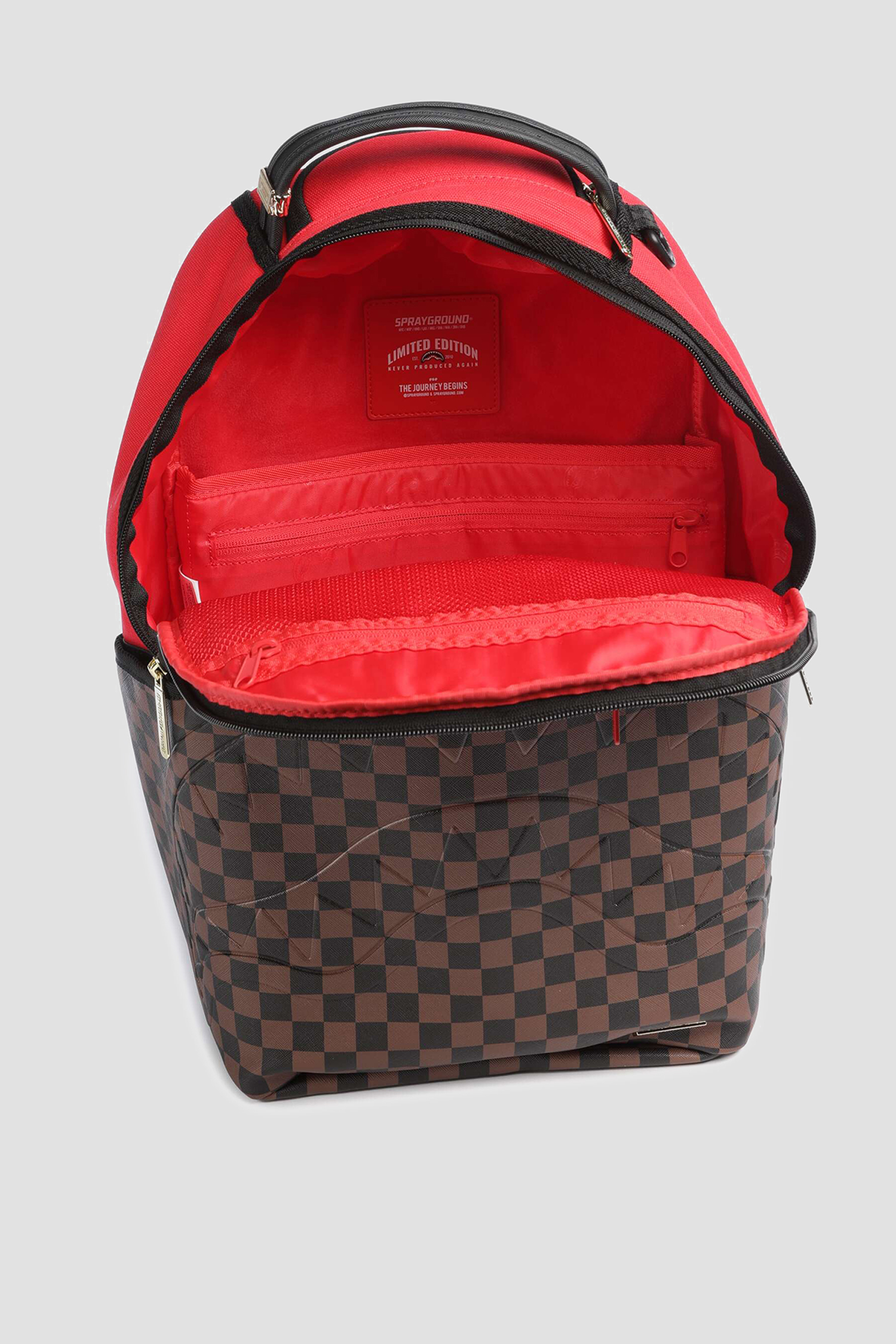 Рюкзак в клетку SPRAYGROUND 910B8571NSZ;0