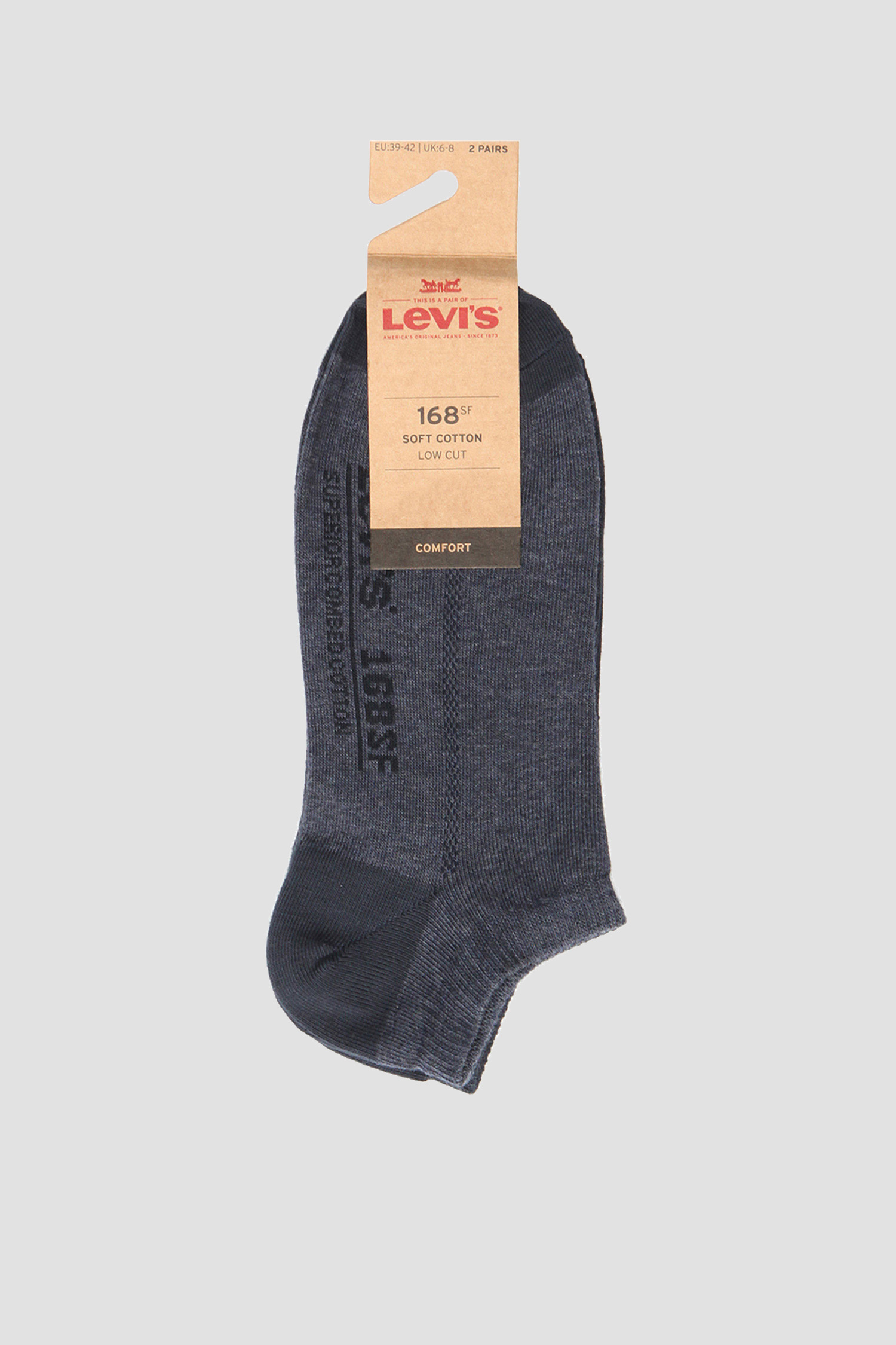 Темно-синие носки для парней (2 пары) Levi’s® 43002001;825