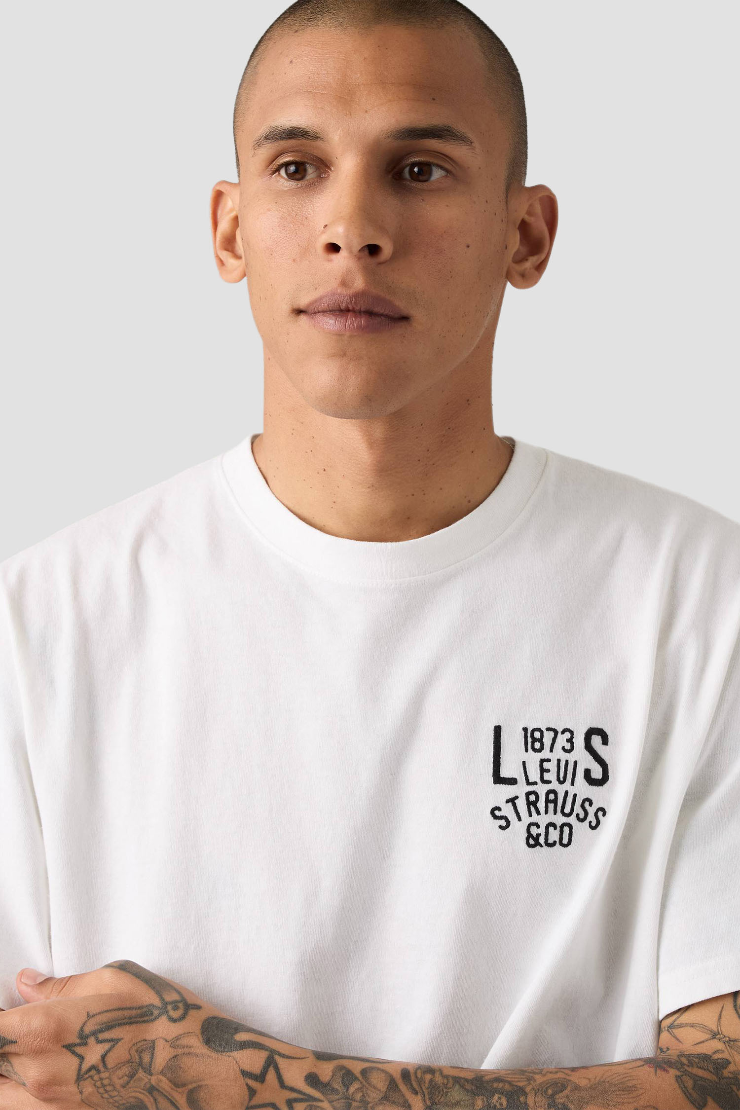 Мужская белая футболка Levi’s® 16143;2088
