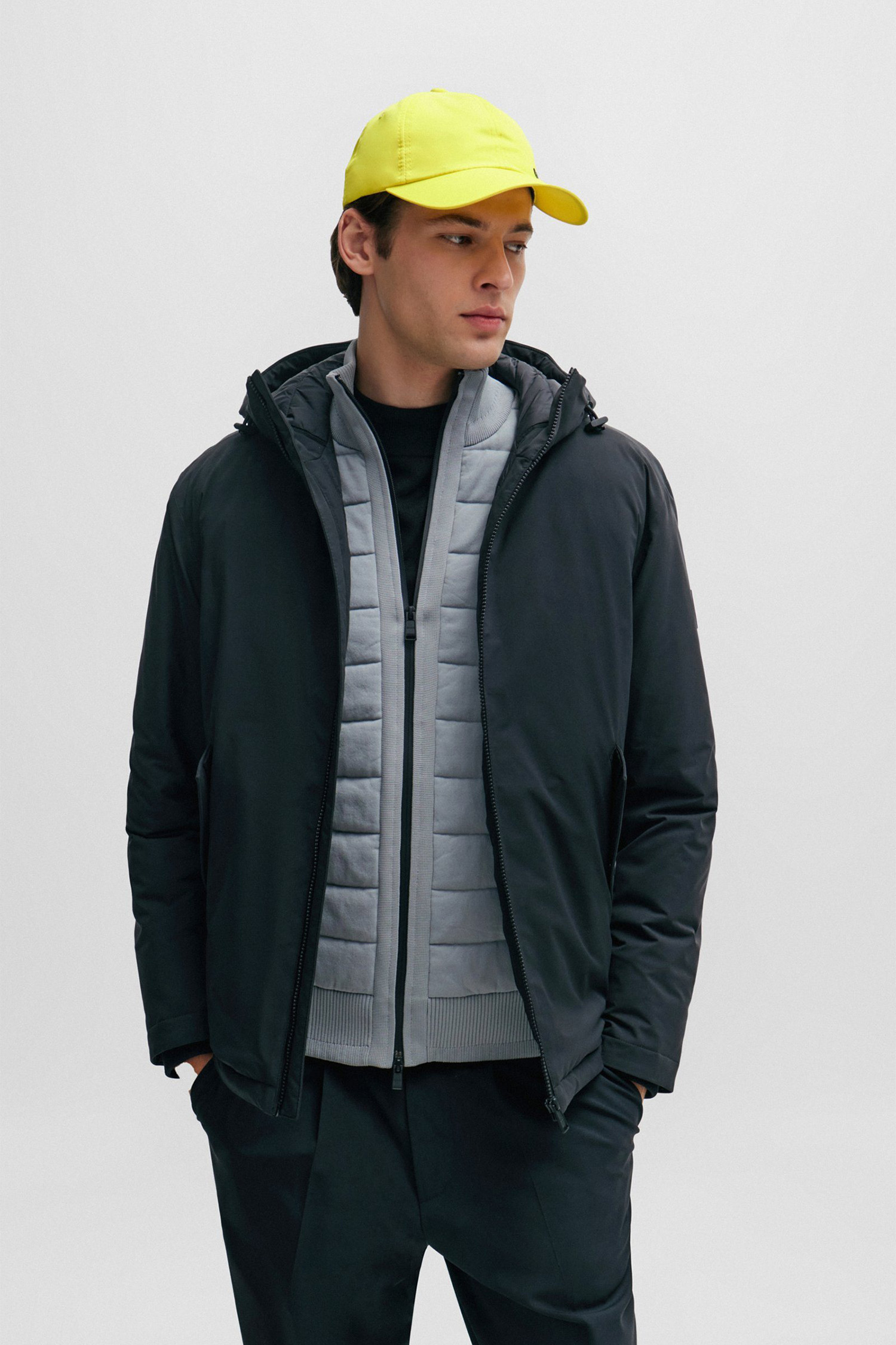 Мужская желтая кепка BOSS 50508002;730