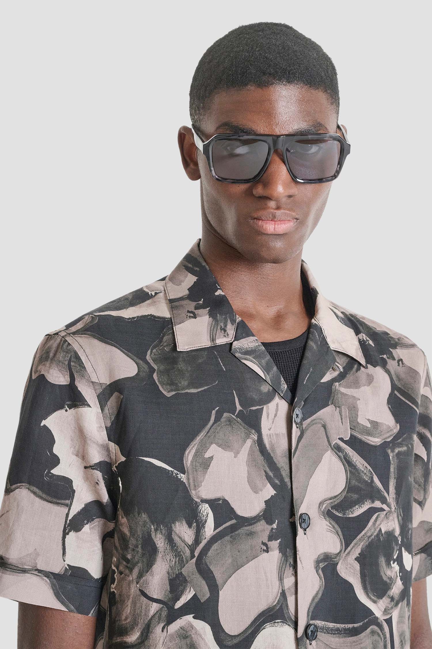 Мужская рубашка с узором Antony Morato MMSS00189.FA430658;2107