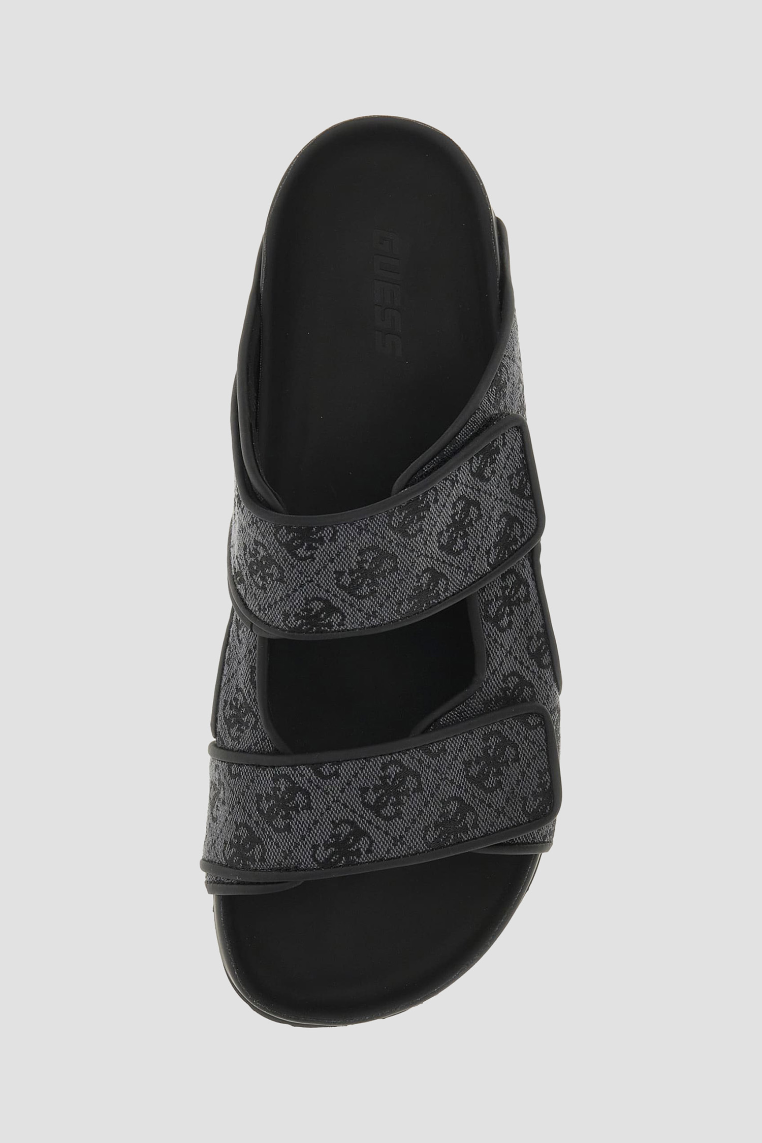 Чоловічі темно-сірі слайдери з візерунком Guess FMGIGJ.FAL03;COBLA