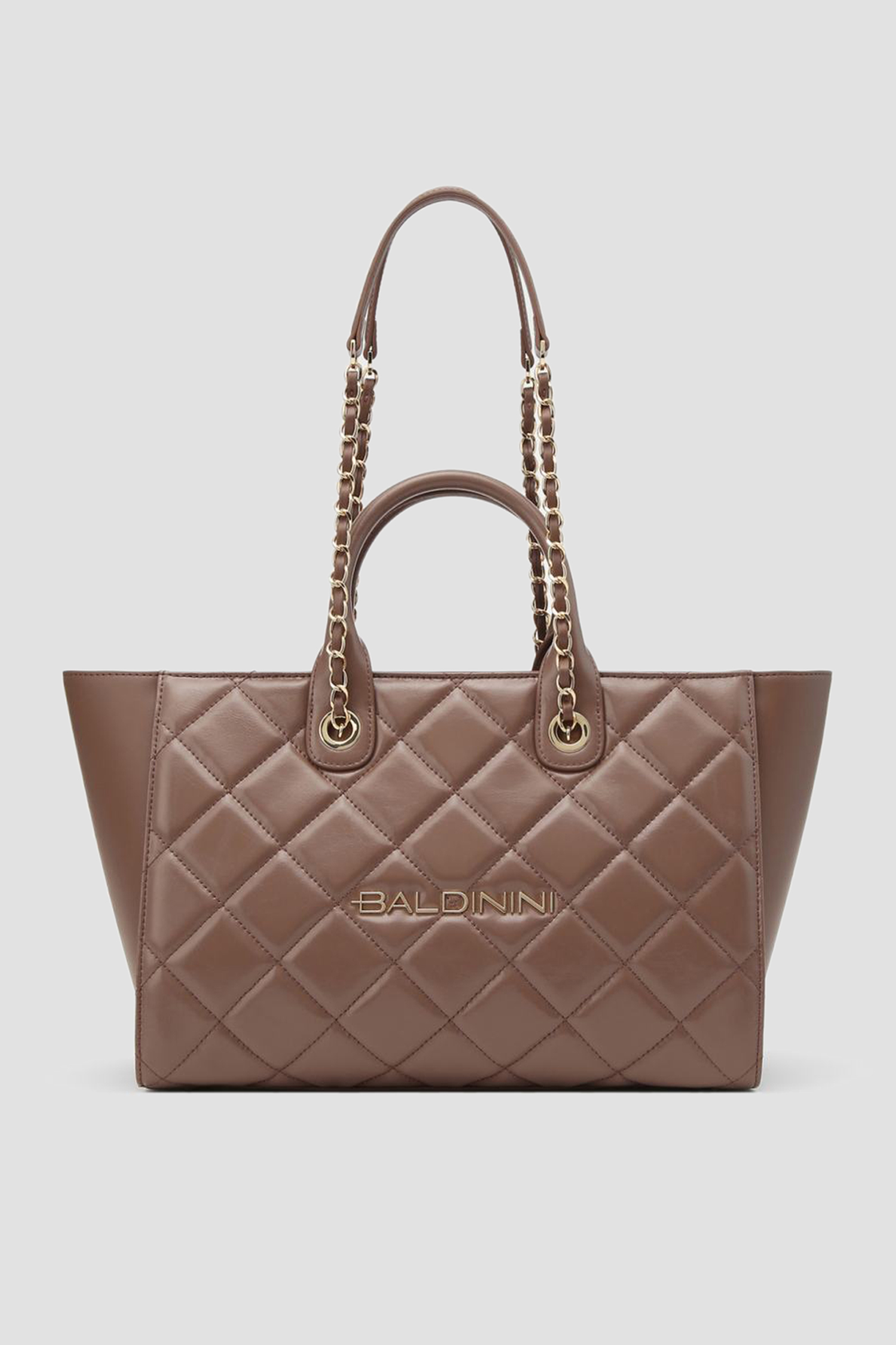 Жіноча коричнева шкіряна сумка BALDININI G4FPWGEW0012;022
