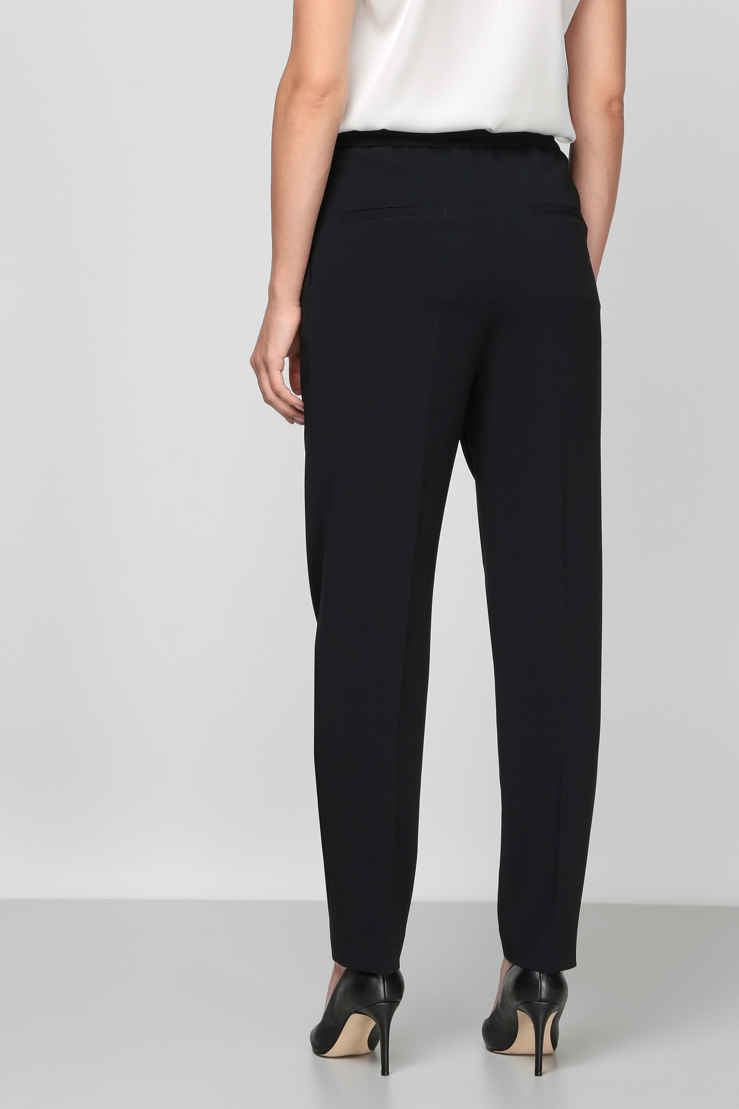 Женские черные брюки BOSS 50453841;001