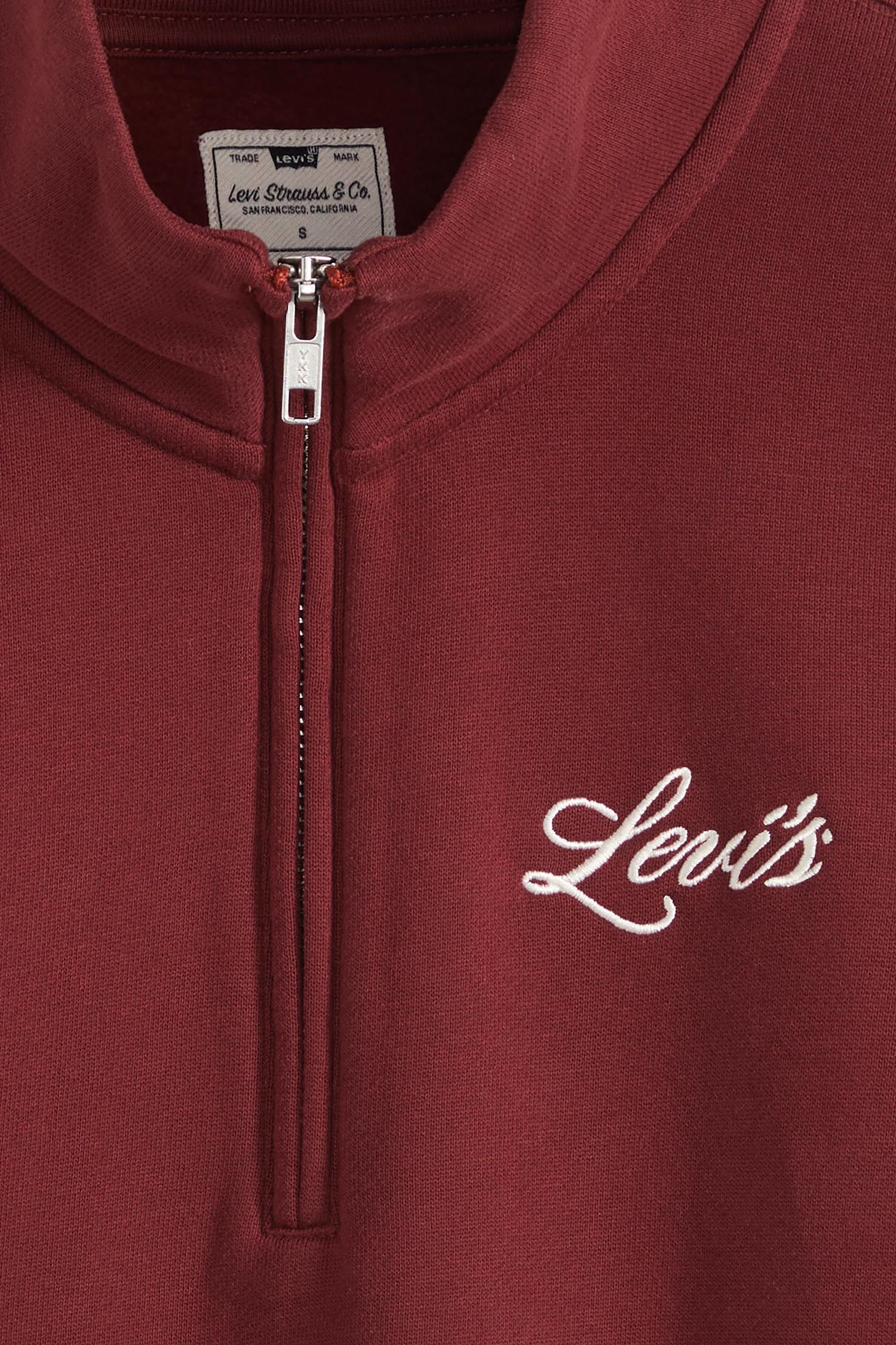 Женская бордовая спортивная кофта Levi’s® 008CM;0000