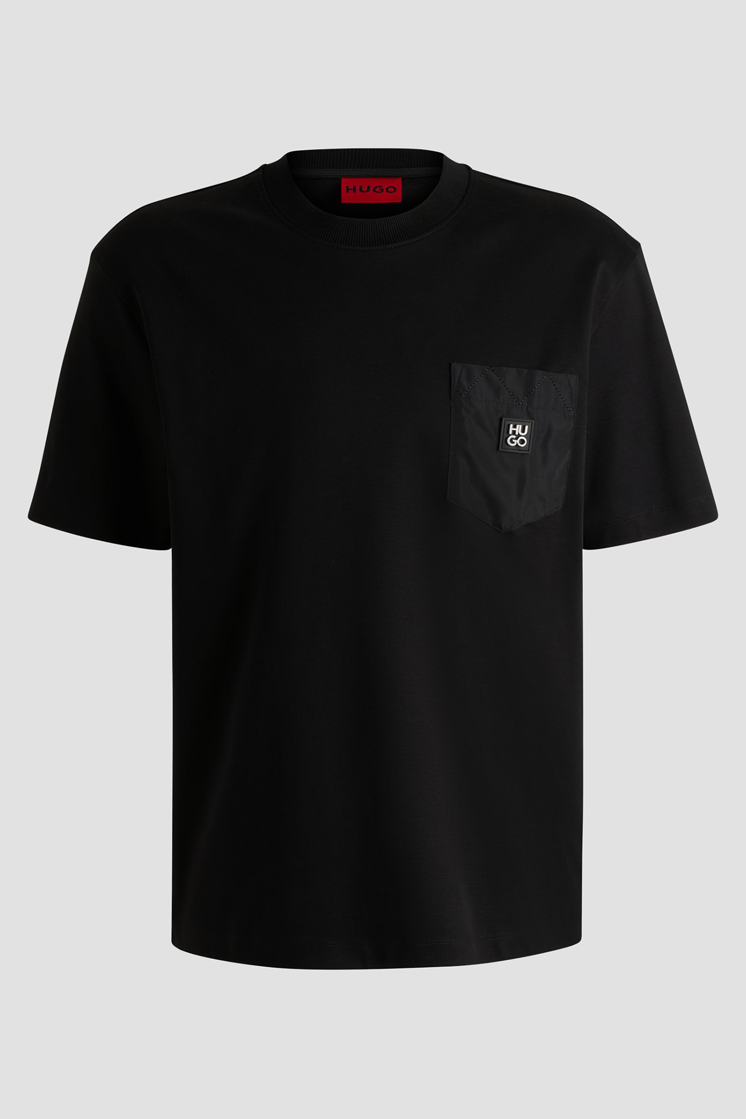 Мужская черная футболка HUGO 50536347;001
