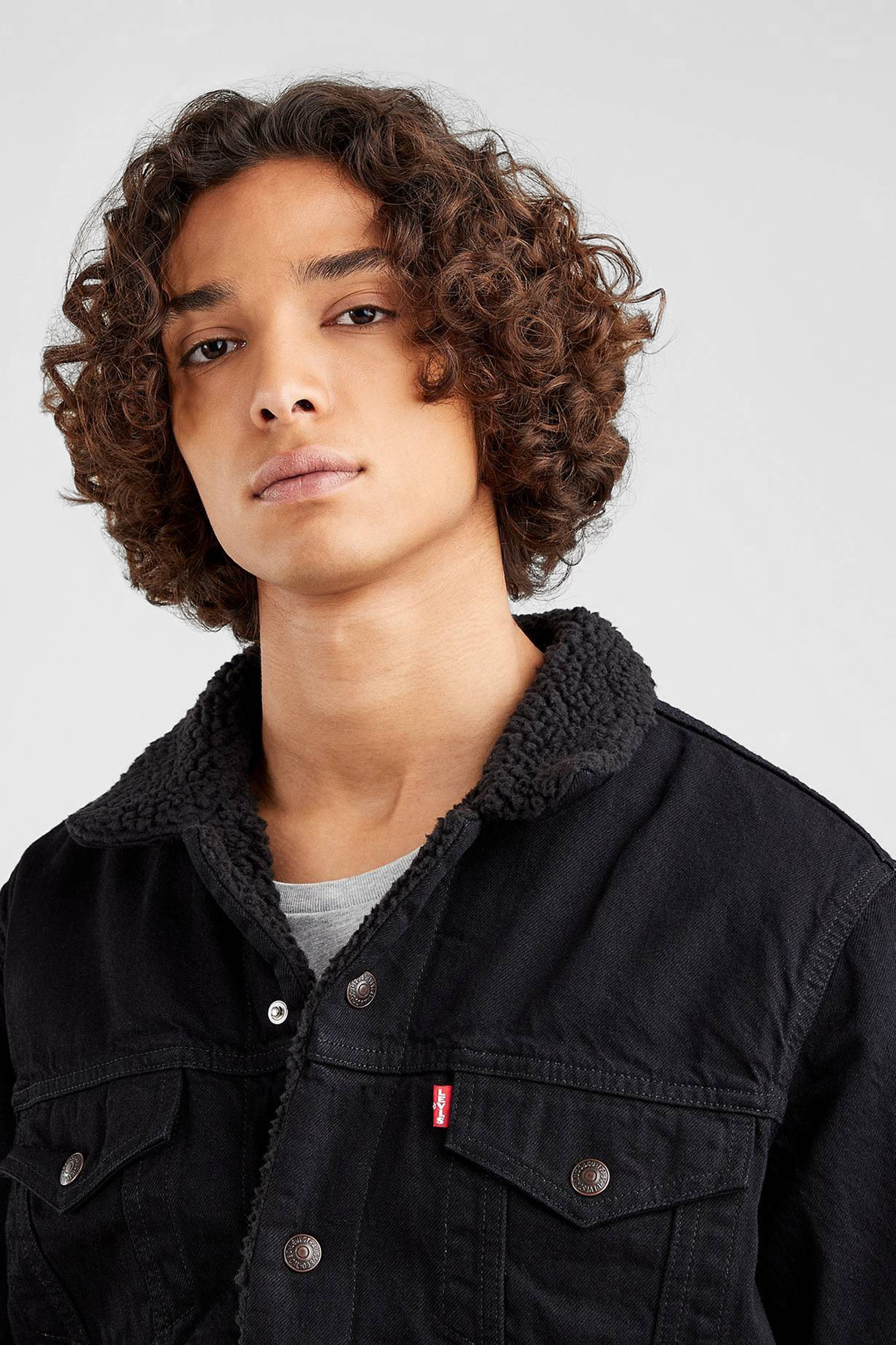 Чоловіча чорна джинсова куртка Levi’s® 16365;0100