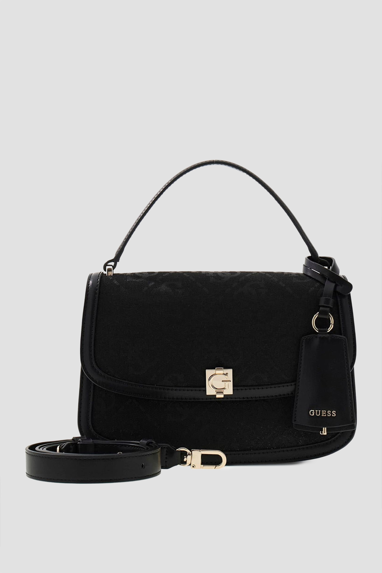 Женская черная сумка Guess HWJG97.55210;BLO