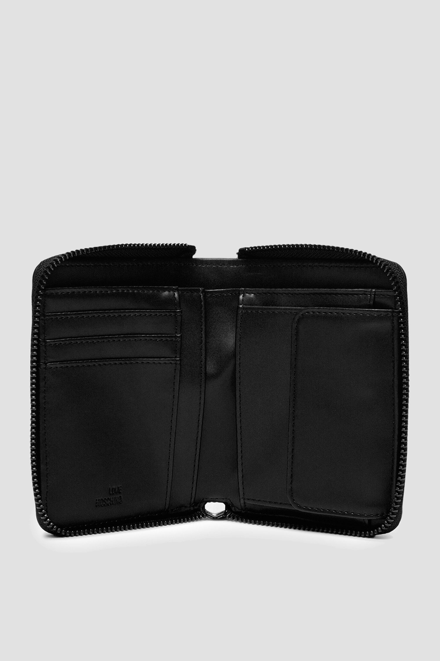 Женский черный кошелек Moschino JC5710PP1I.LA0;00A