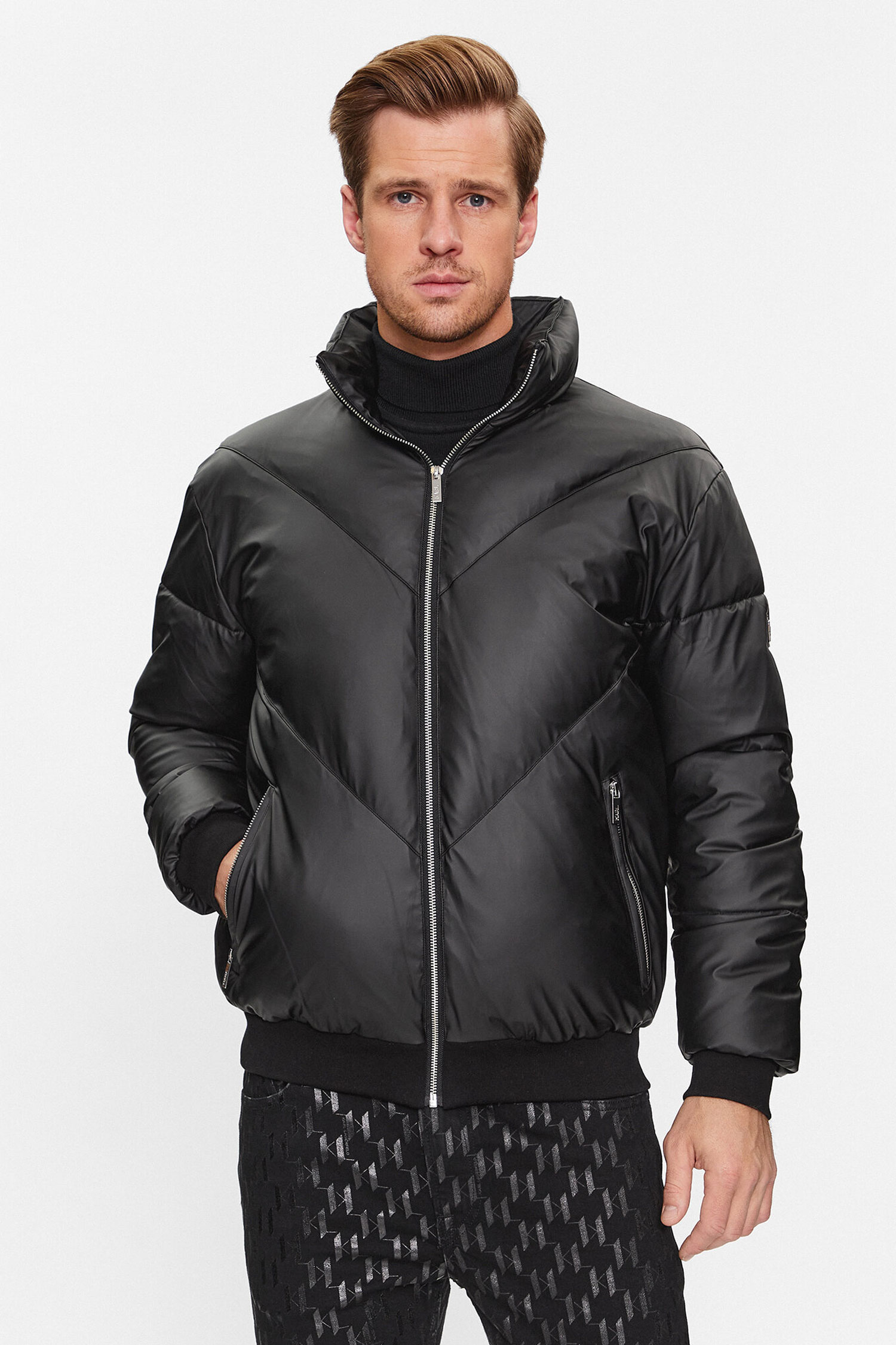 Мужская черная куртка Karl Lagerfeld 534556.505045;990